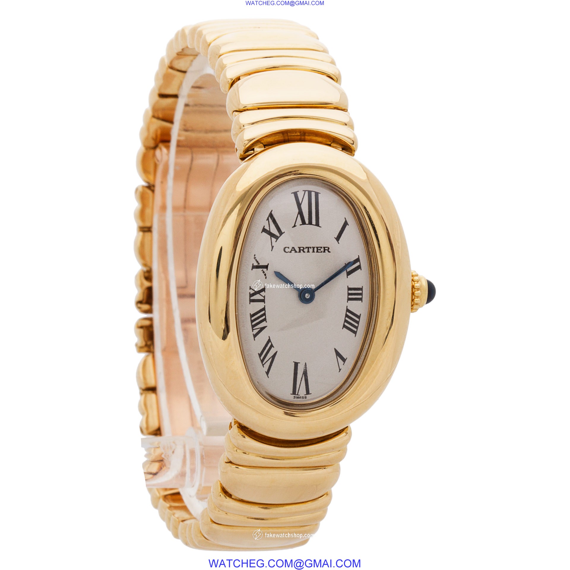 Cartier Cartier 2247 Baignoire Quartz Female 18k yellow gold 4