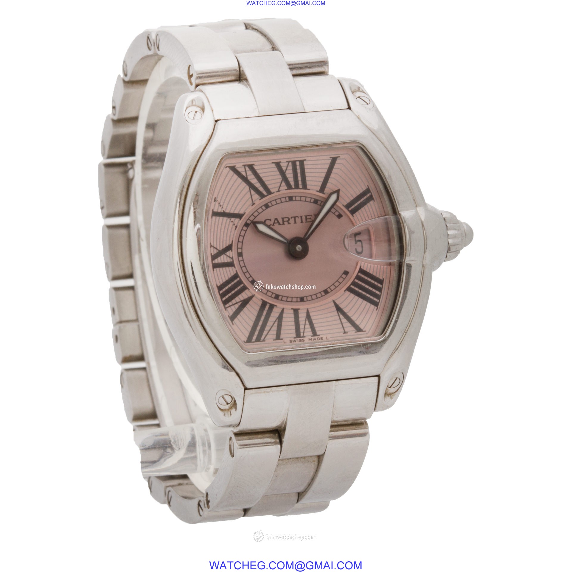 Cartier W62017V3 Roadster Quartz Female Stainless Steel 4