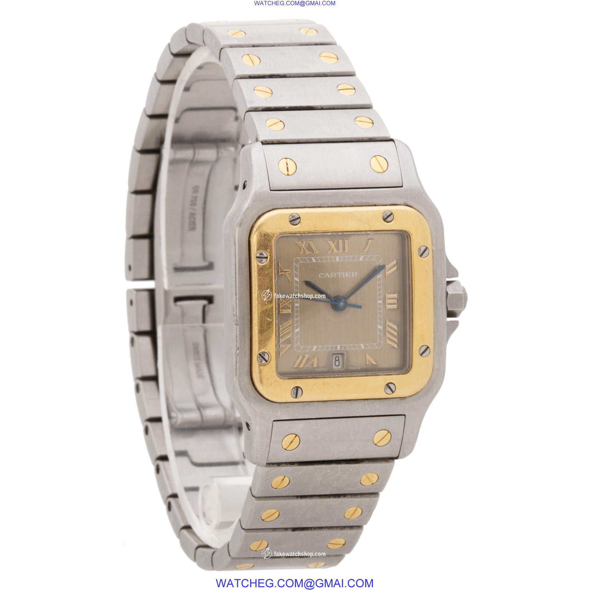 Cartier W20030C4 Santos Quartz Male Stainless Steel 4