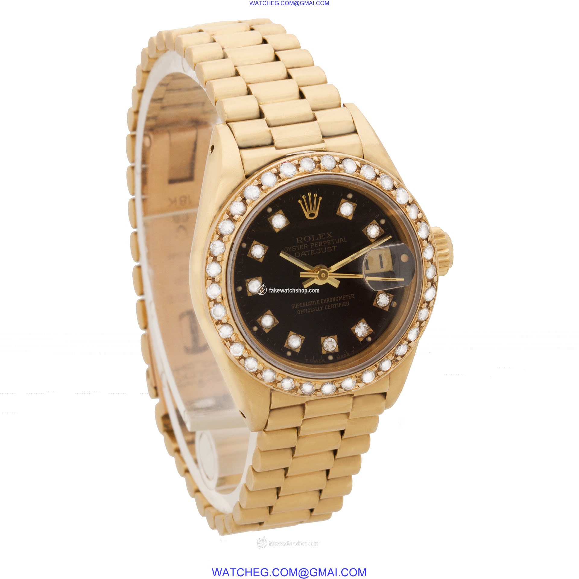 Rolex 69178 Datejust Automatic Female 18k yellow gold 4
