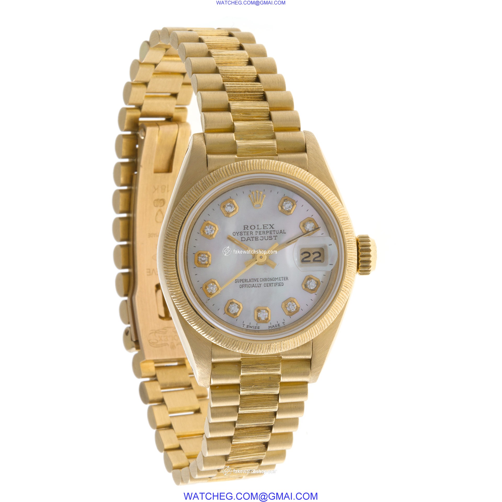 Rolex 69278 Datejust Automatic Female 18k yellow gold 4