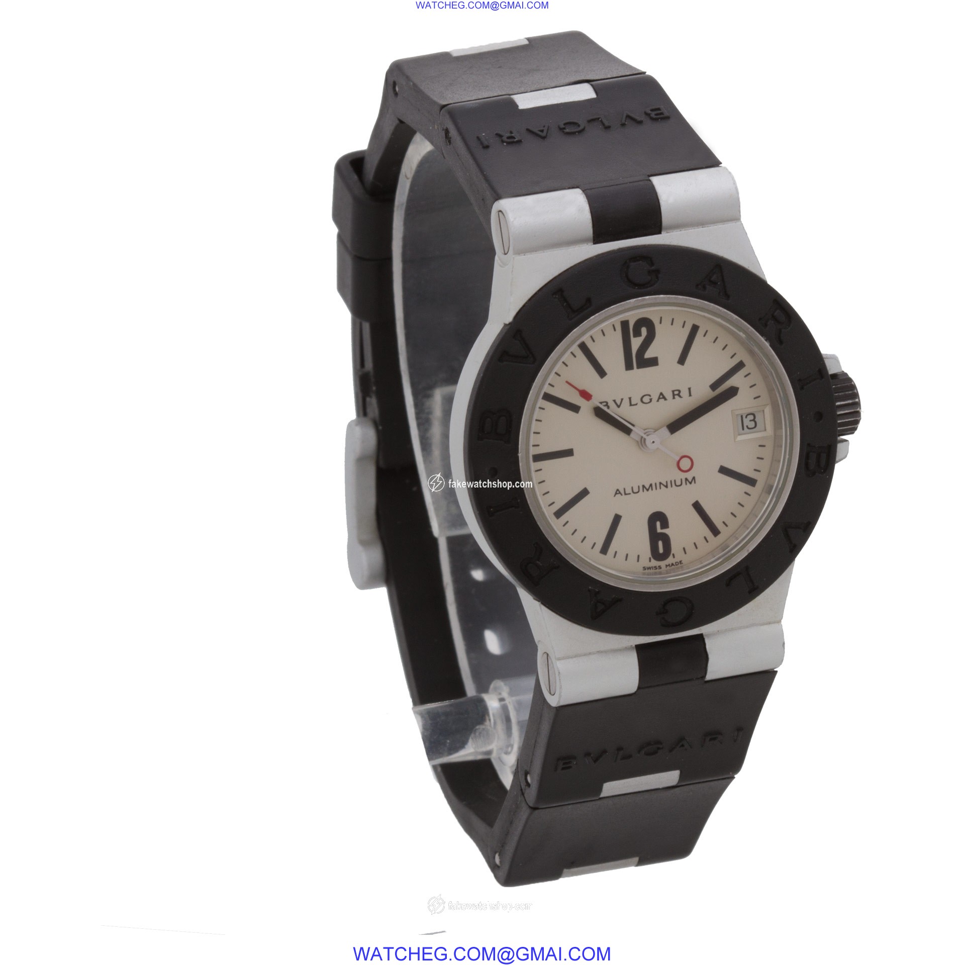 Bvlgari al32a Diagono Quartz Female Aluminum 4