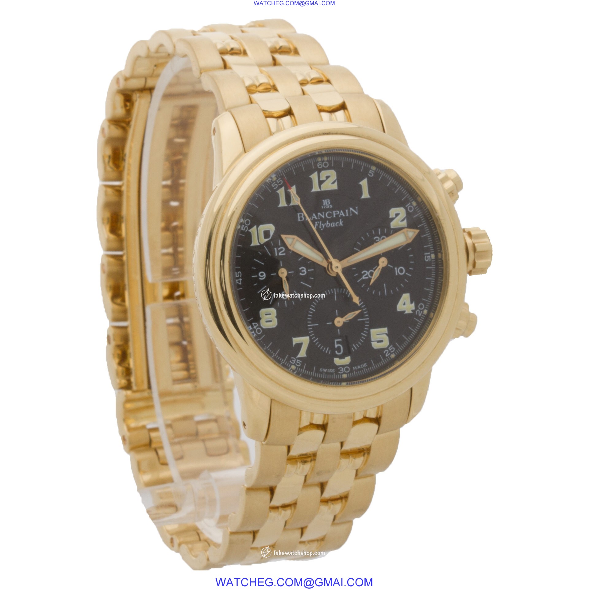 Blancpain 111 Flyback Chrono Automatic Male 18k yellow gold 4
