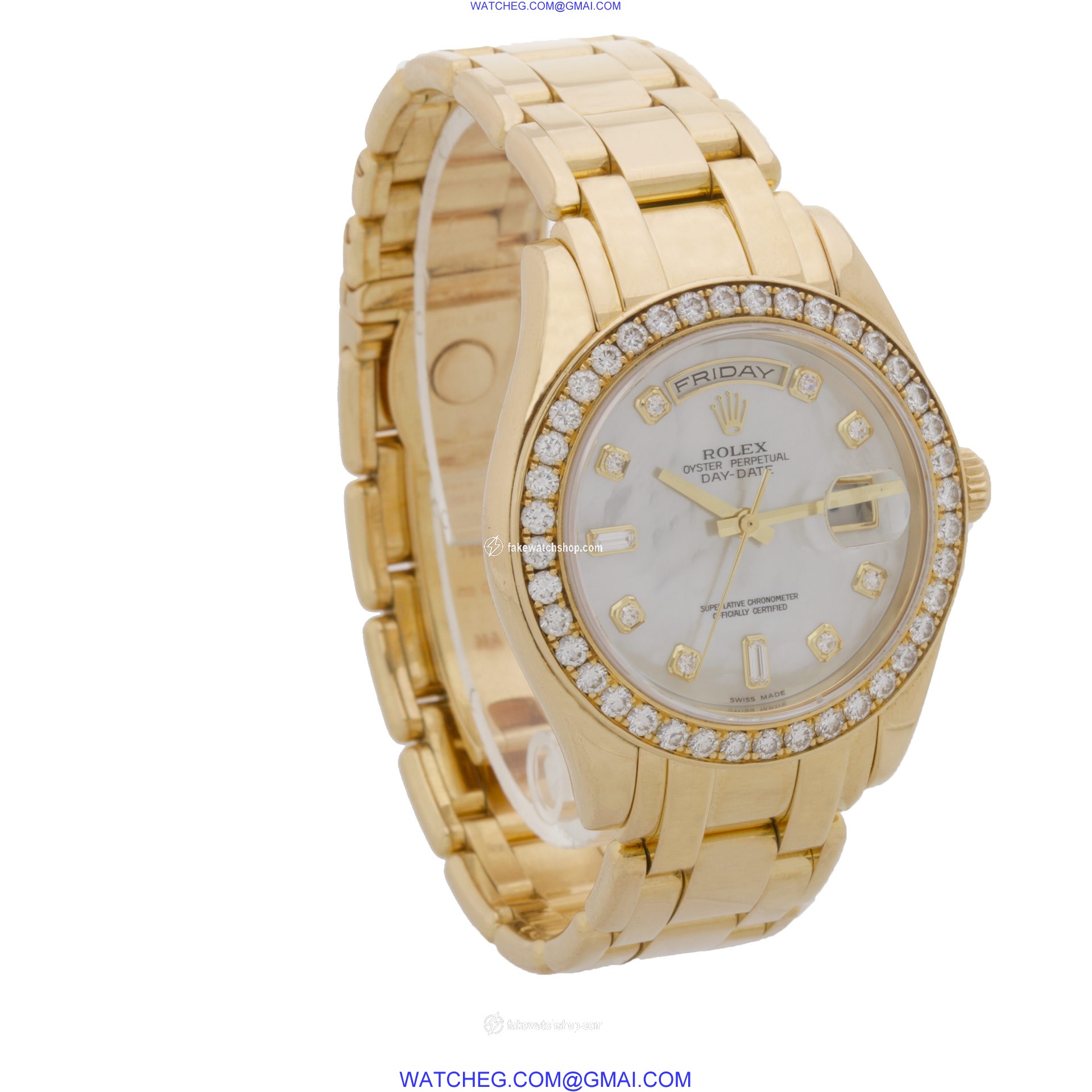 Rolex 18948 Masterpiece Automatic Male 18k yellow gold 4