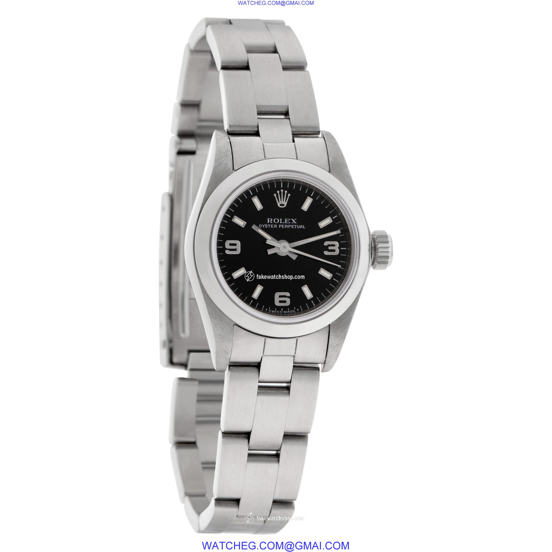 Rolex 67180 Oyster Perpetual Automatic Female Stainless Steel 4