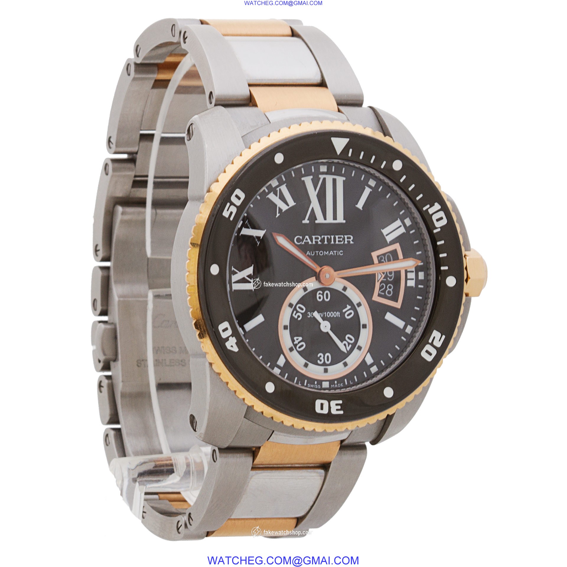Cartier w7100054 Calibre Automatic Male Stainless Steel 4