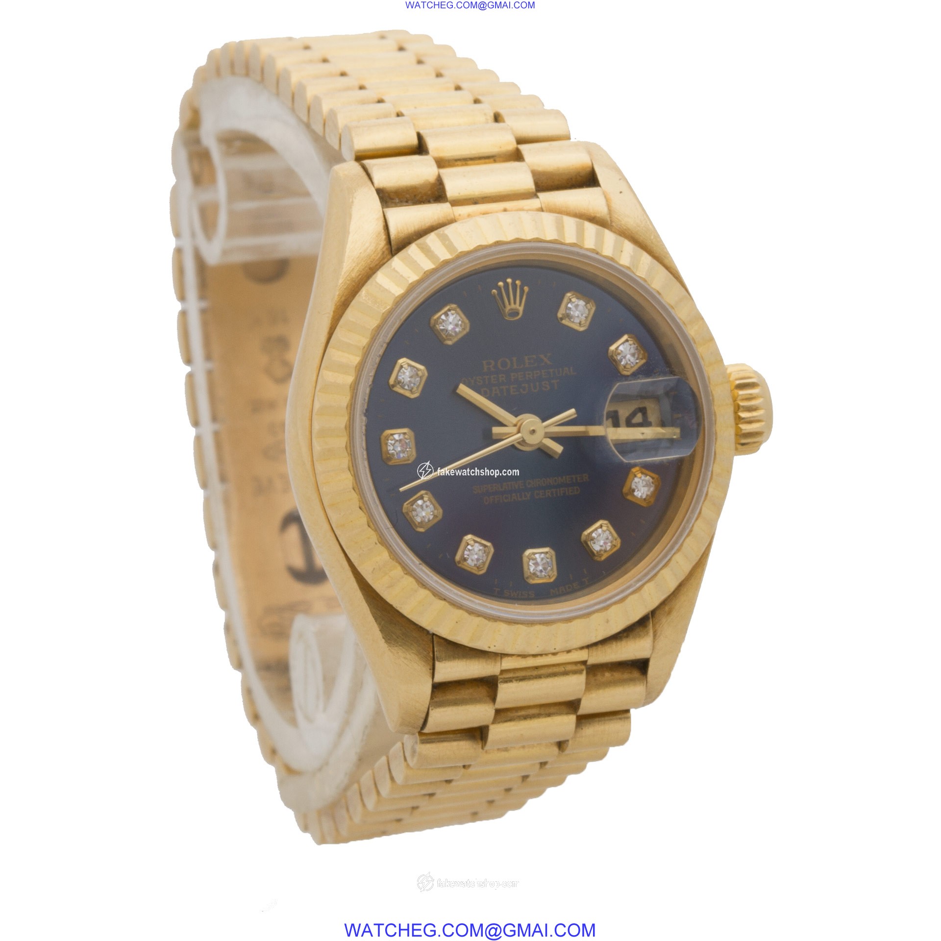 Rolex 69178 Datejust Automatic Female 18k yellow gold 4