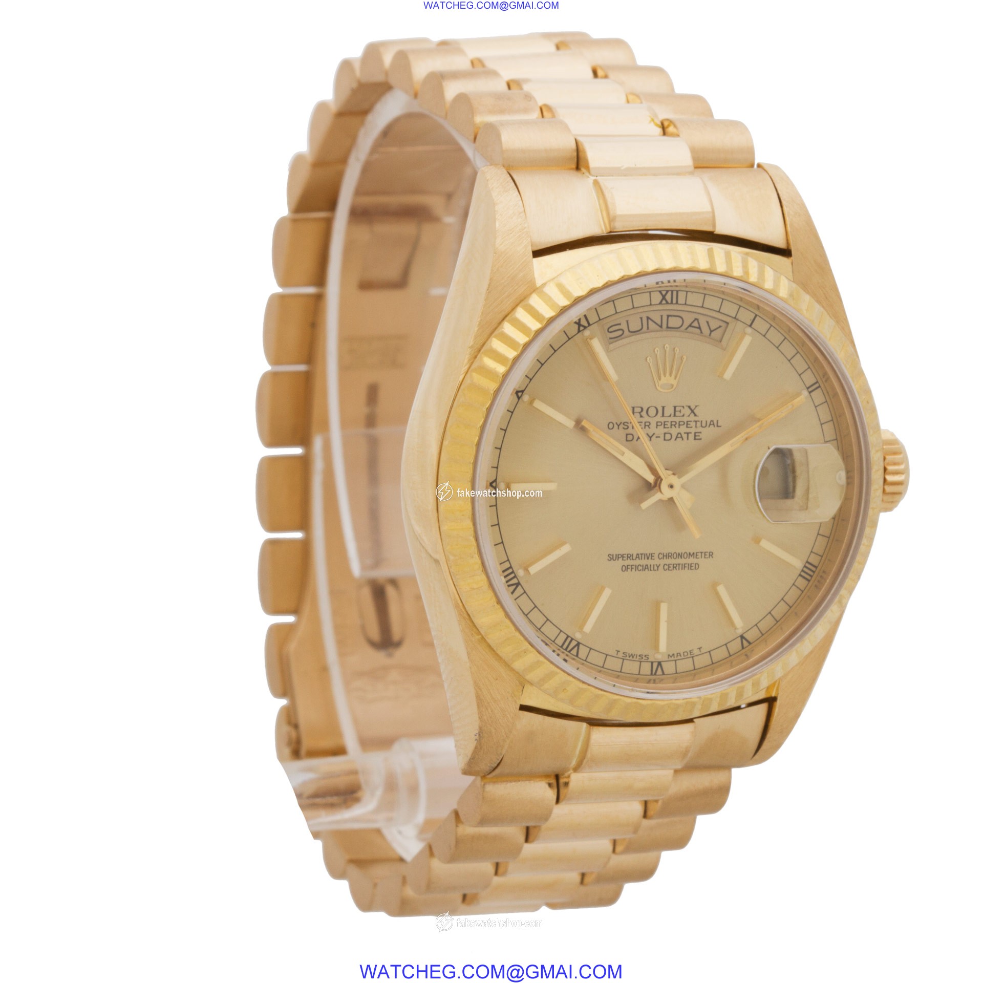 Rolex 18038 Day-Date Automatic Male 18k yellow gold 4