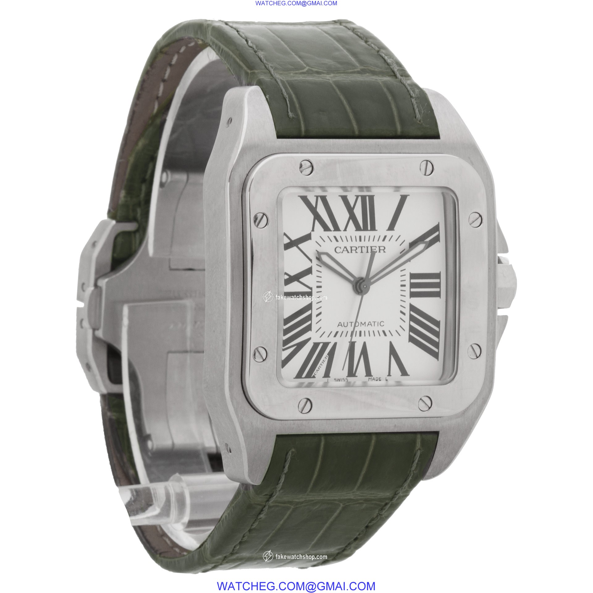 Cartier W20073X8 Santos Automatic Male Stainless Steel 4