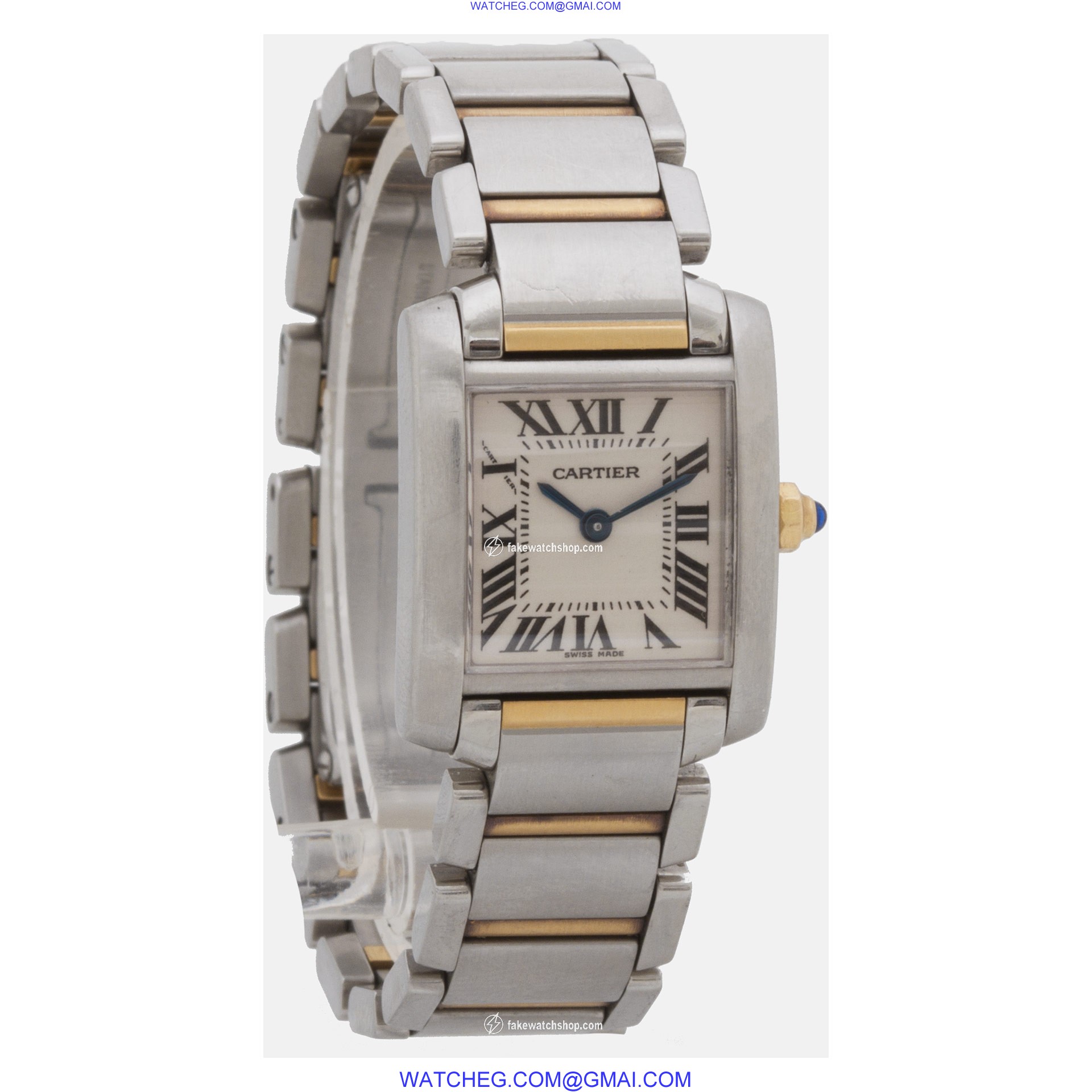 Cartier 345520CD Tank Francaise Quartz Female Stainless Steel 4