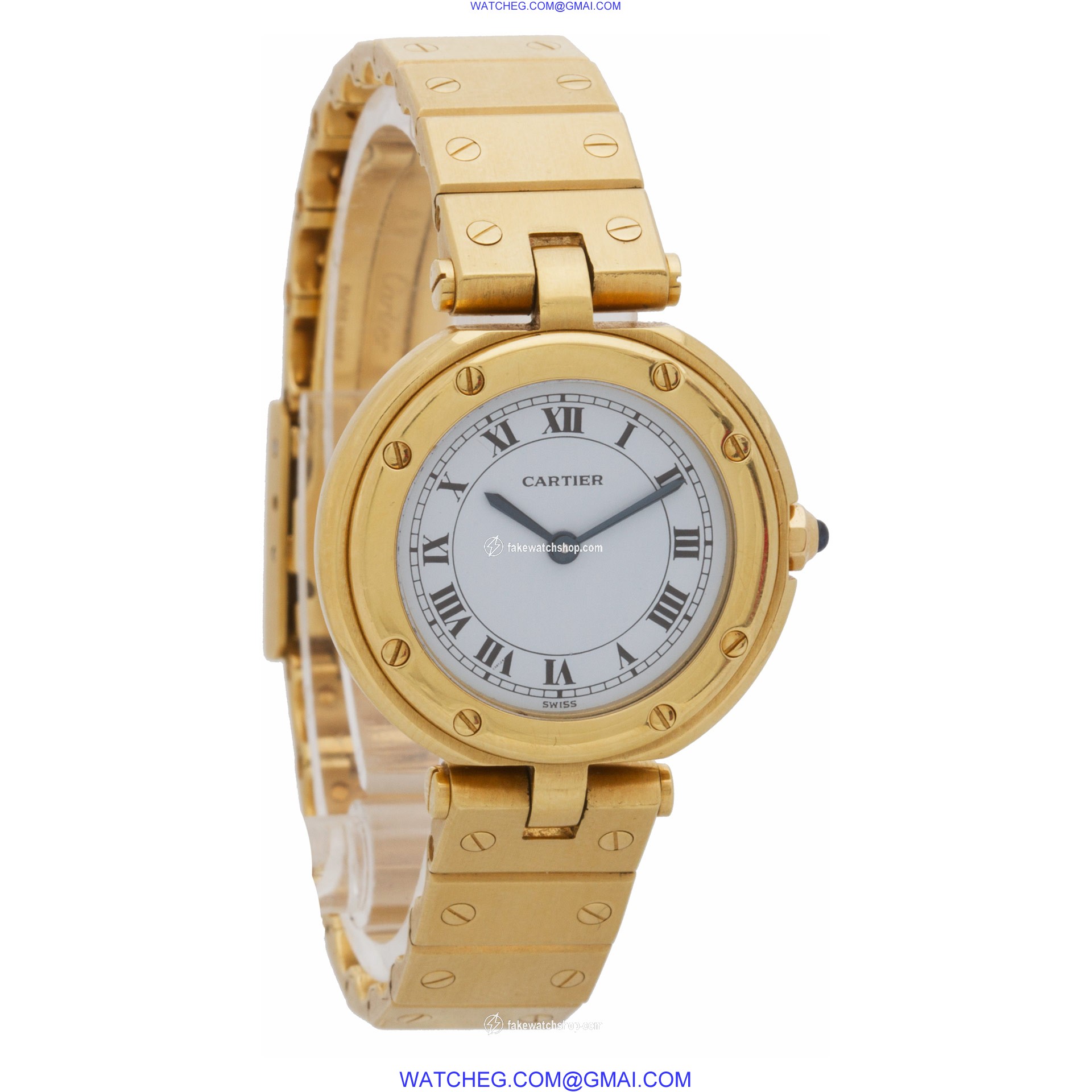 Cartier 8191501870 Santos Quartz Female 18k yellow gold 4