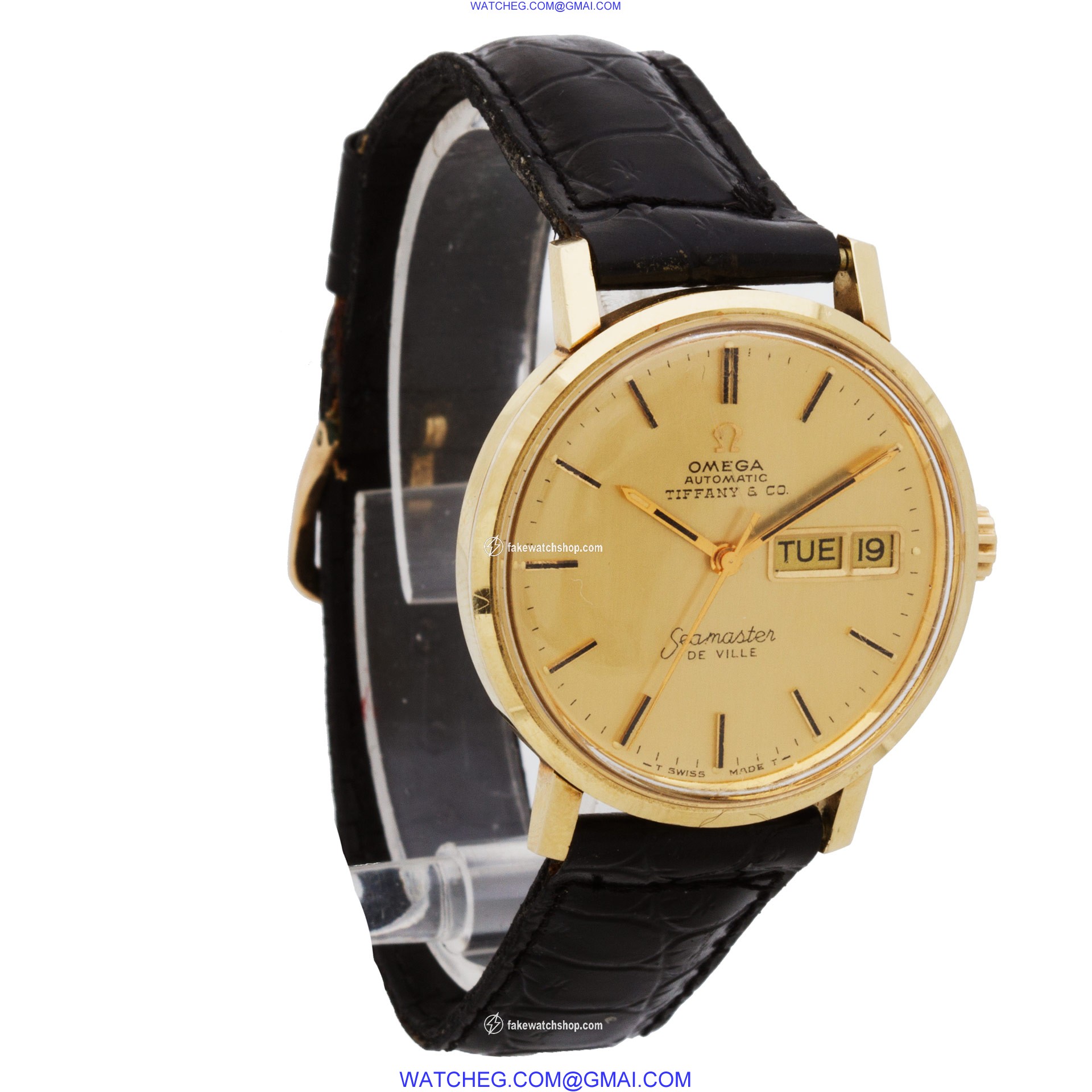 Omega 111 Seamaster Automatic Male 14k yellow gold 4