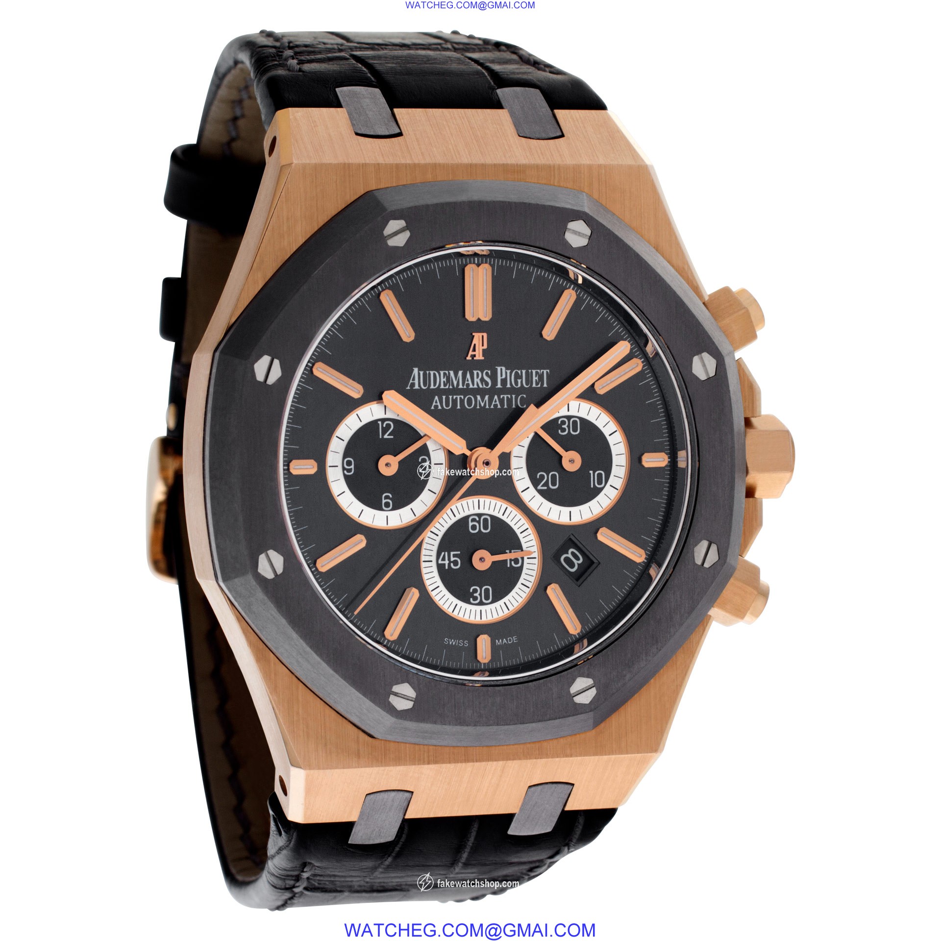 Audemars Piguet 263250l.00.d005cr.01 Royal Oak Automatic Male 18k rose gold 4