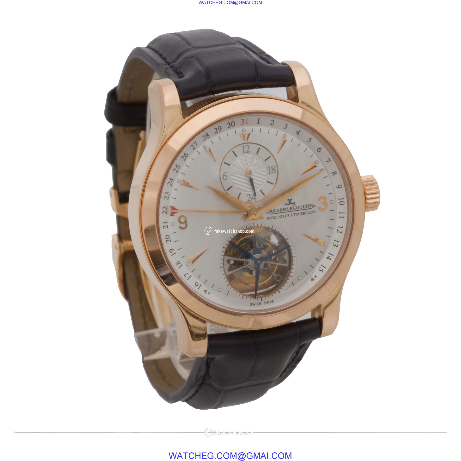 Jaeger LeCoultre q1652420 Tourbillon Automatic Male 18k rose gold 4