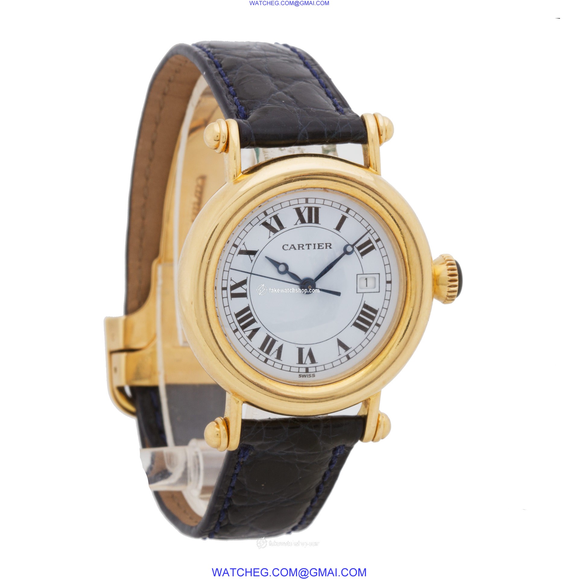Cartier 1420 0 Diabolo Quartz Unisex 18k yellow gold 4