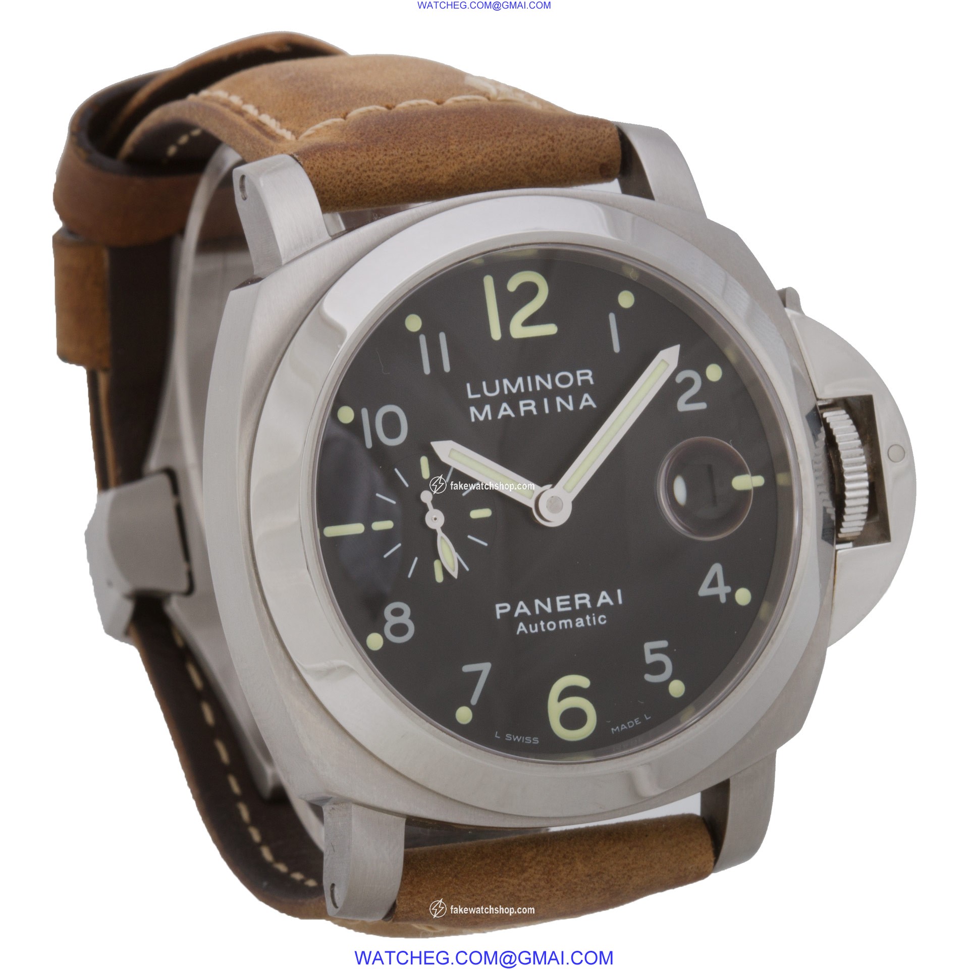 Panerai PAM00164 Luminor Marina Automatic Male Stainless Steel 4