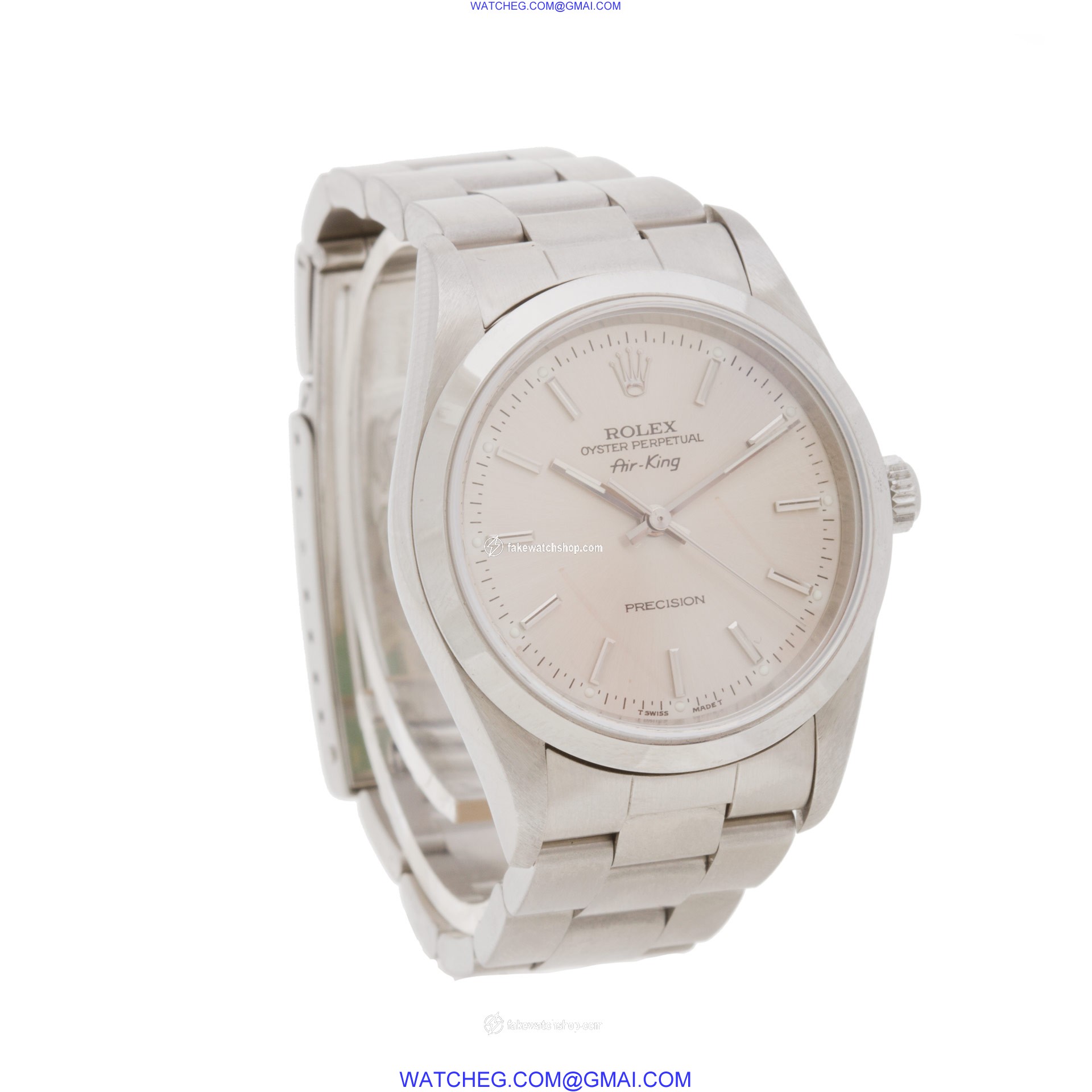 Rolex 14000 Air King Automatic Unisex Stainless Steel 4