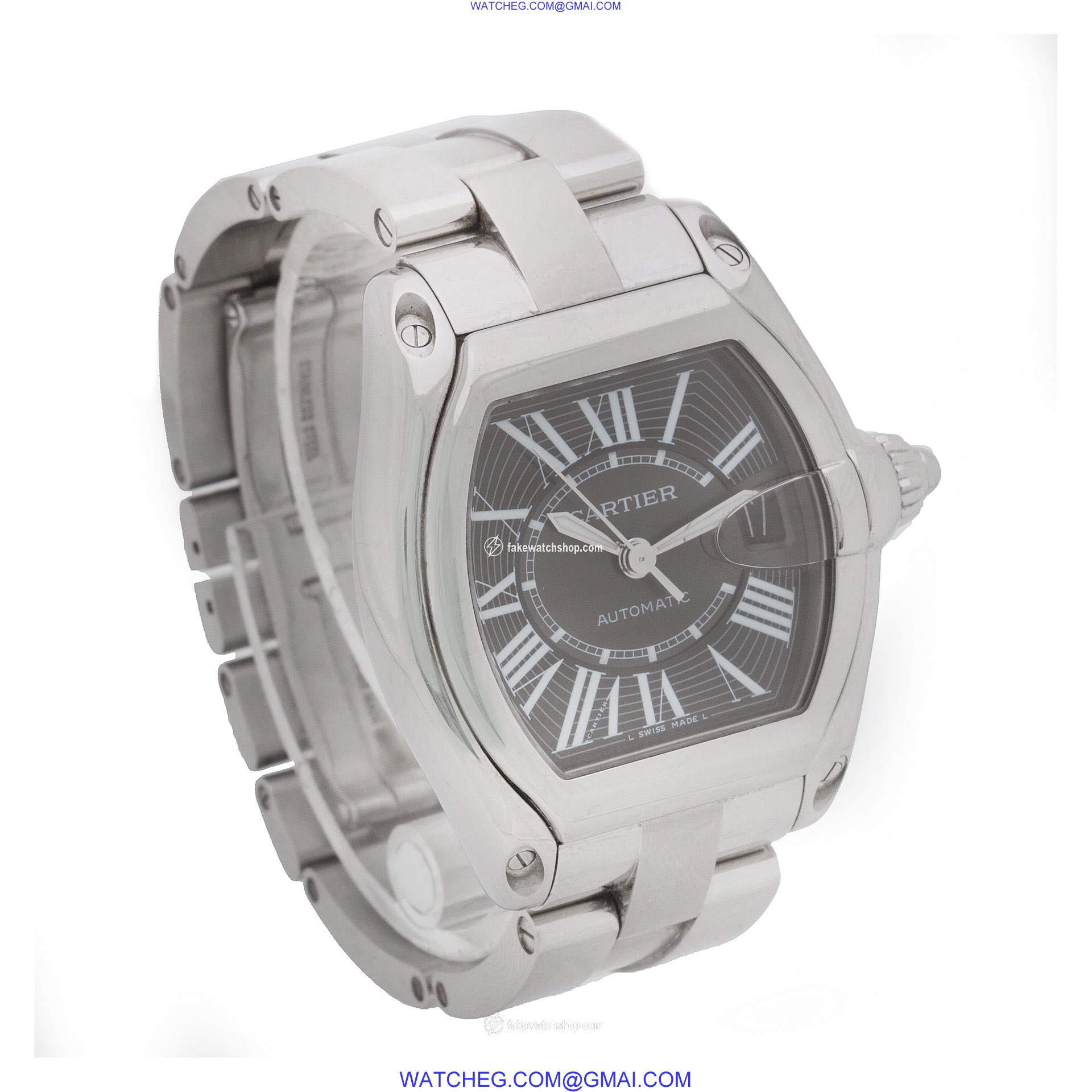 Cartier 2510 Roadster Automatic Unisex Stainless Steel 4