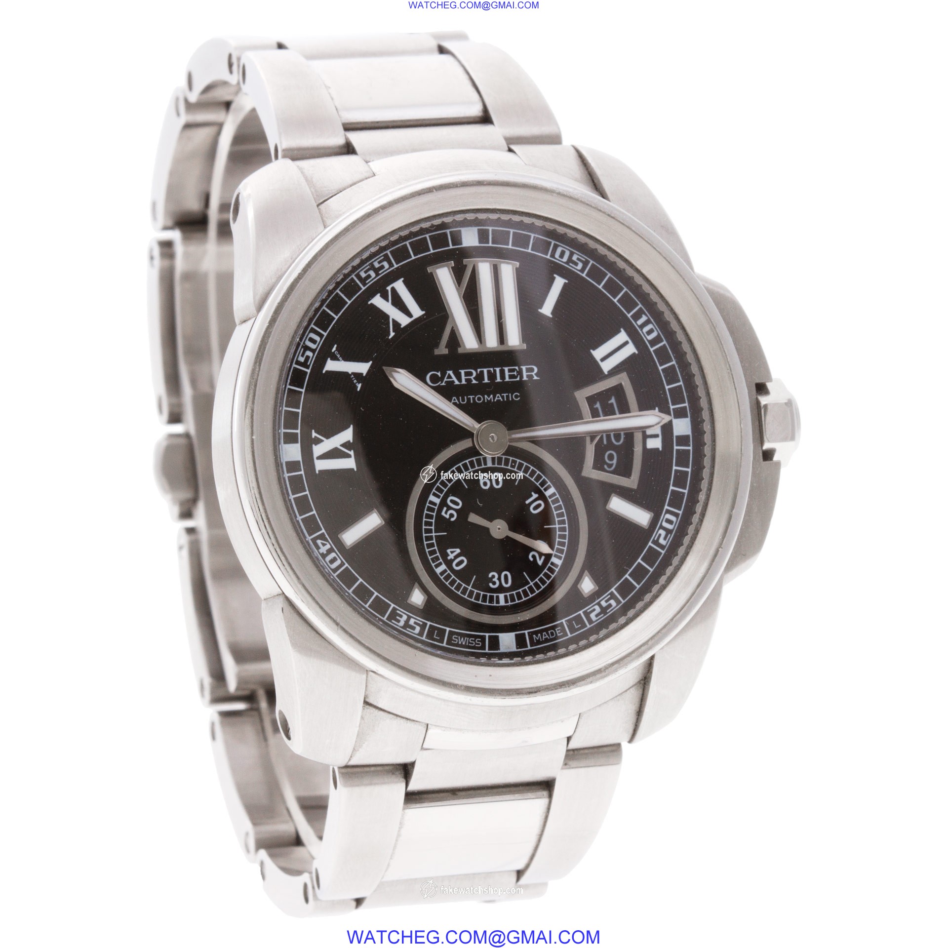 Cartier W7100016 Calibre Automatic Male Stainless Steel 4