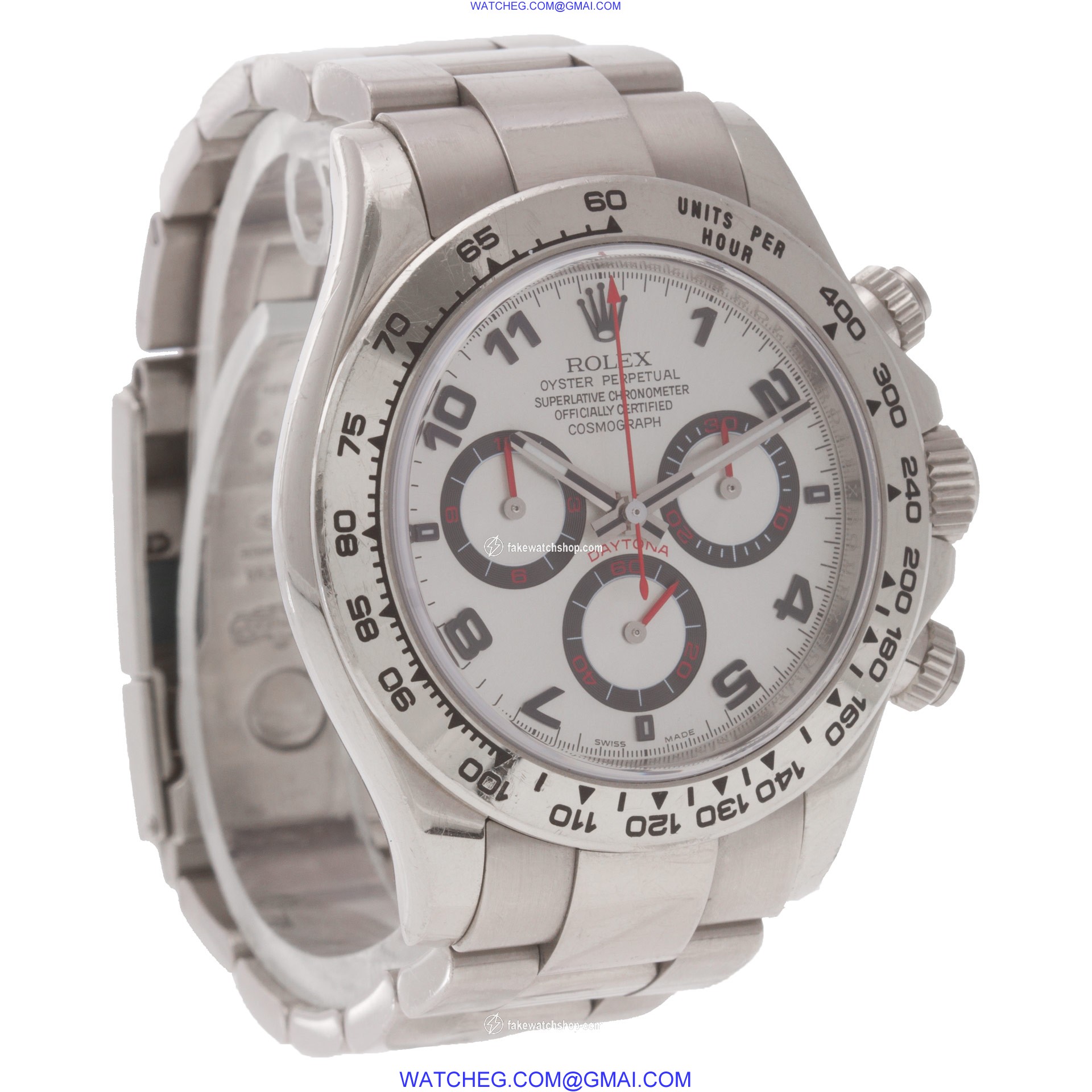 Rolex 116509 Daytona Automatic Unisex 18k White Gold 4