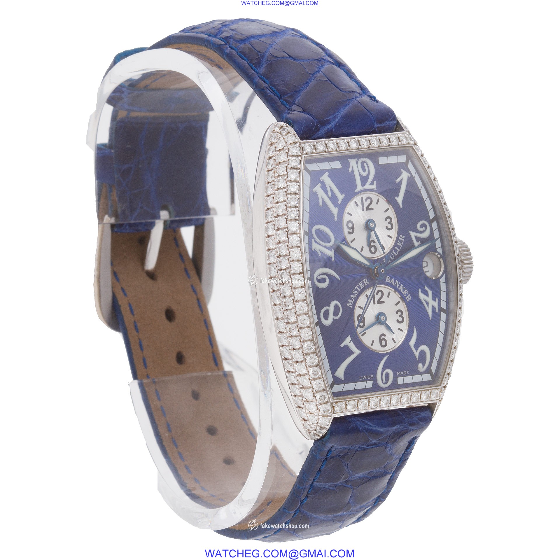 Franck Muller 5850MBD Master of Complication Automatic Male 18k White Gold 4