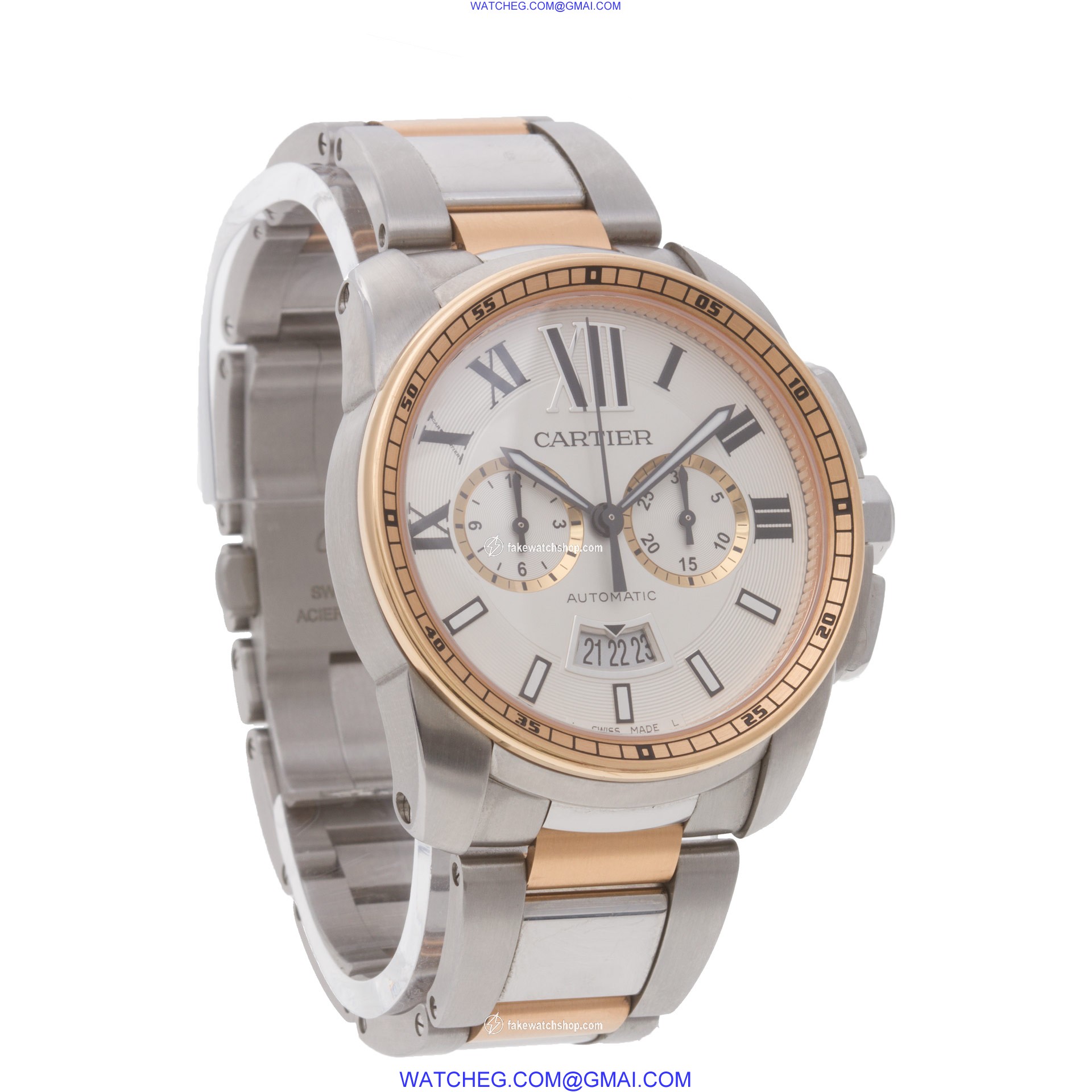 Cartier W7100042 Calibre Automatic Male Stainless Steel 4