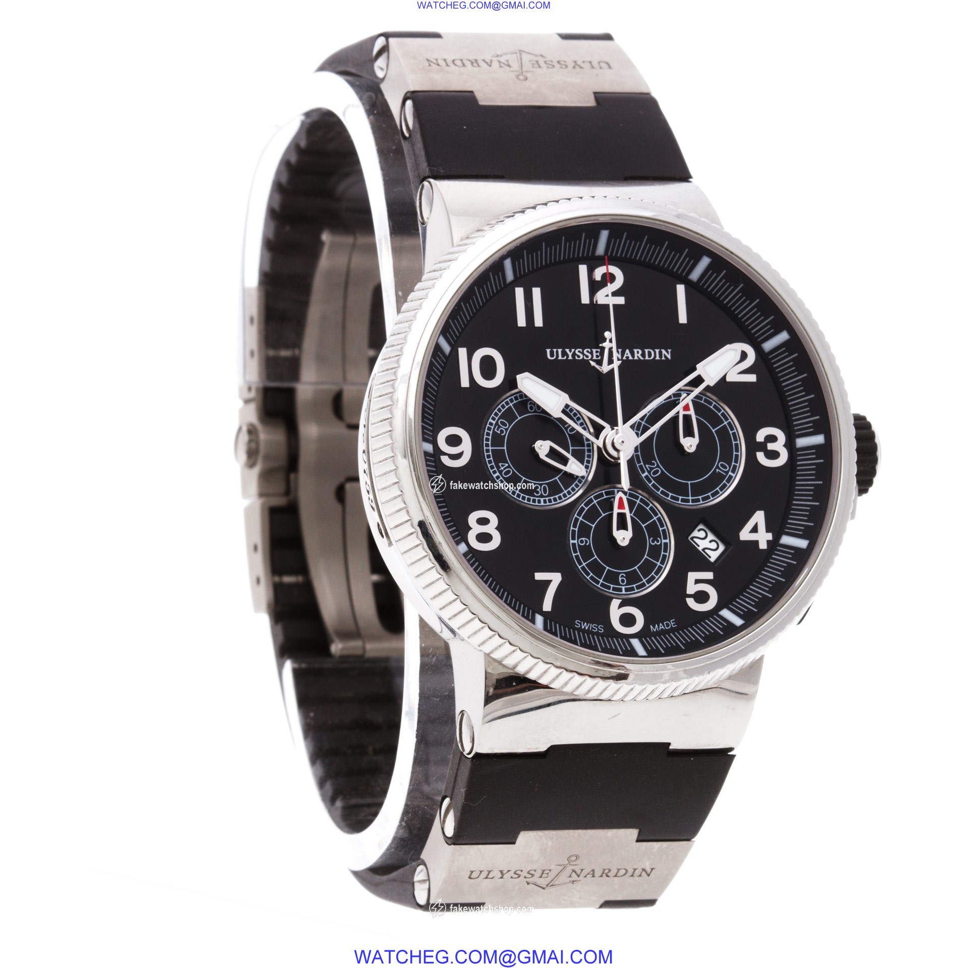 Ulysse Nardin 1503-150 Marine Automatic Male Stainless Steel 4