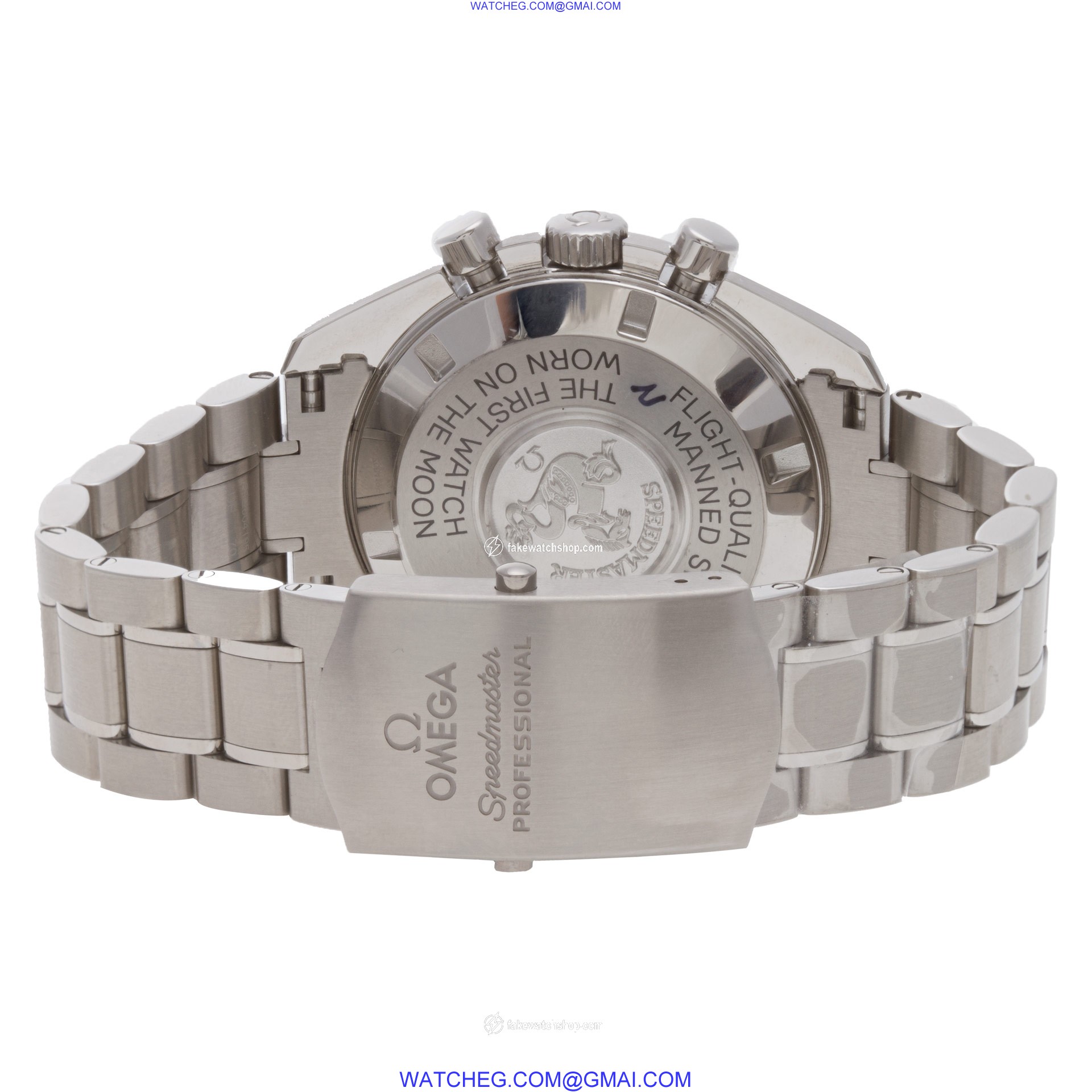 Omega 31130423001005 Speedmaster Manual Male Stainless Steel 4