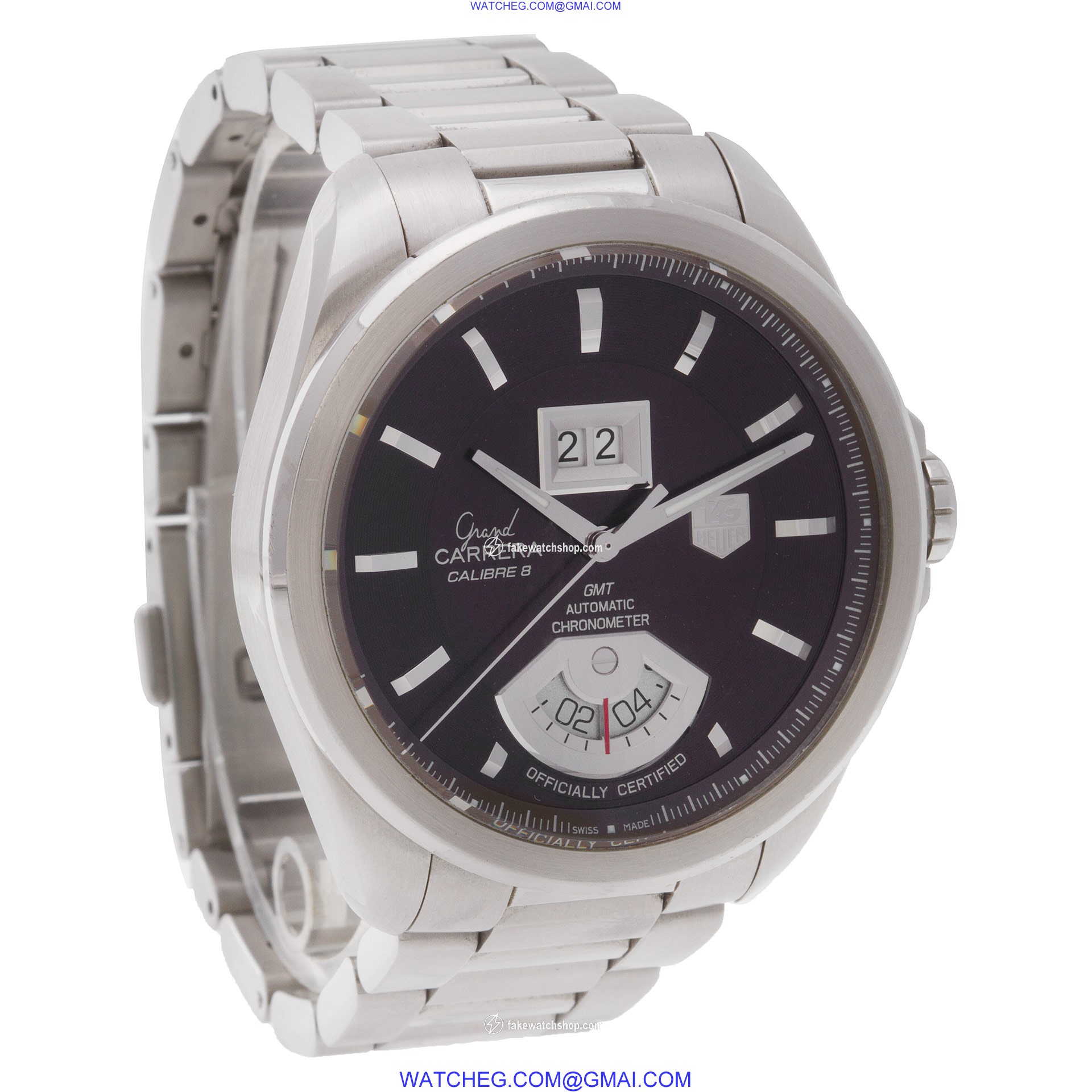 Tag Heuer WAV5113 Grand Carrera Automatic Male steel 4