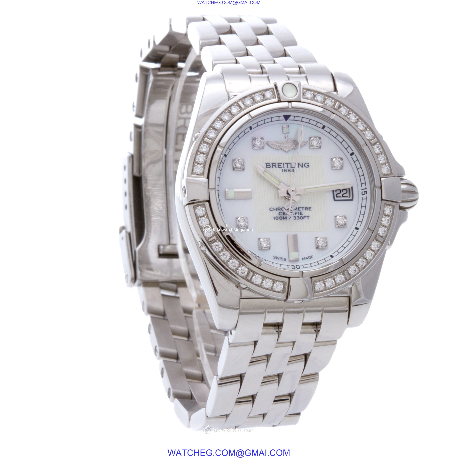 Breitling A71356 Galactic Quartz Female Stainless Steel 4