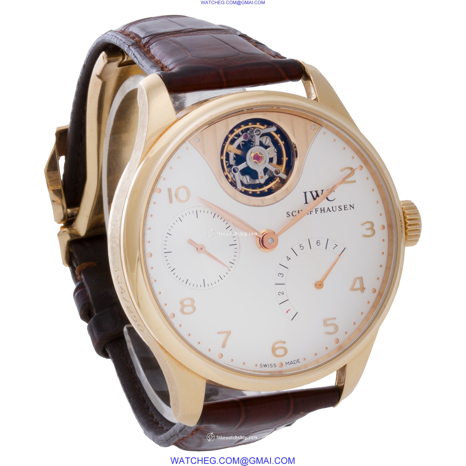IWC IW504202 Portuguese Automatic Male 18k rose gold 4