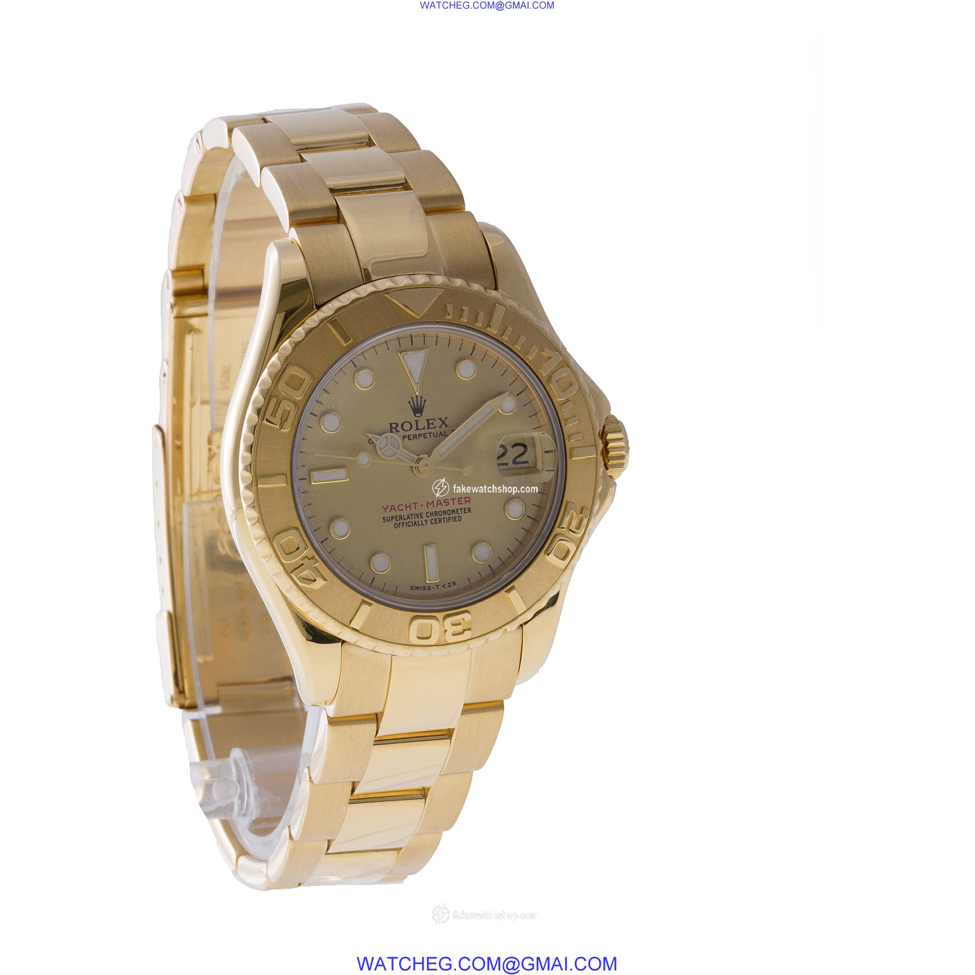 Rolex 68628 Yacht-Master Automatic Unisex 18k yellow gold 4