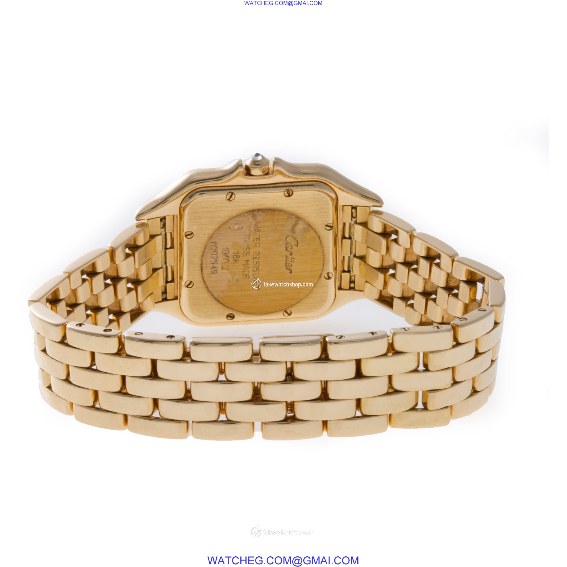 Cartier w2501489 Panthere Quartz Male 18k yellow gold 4