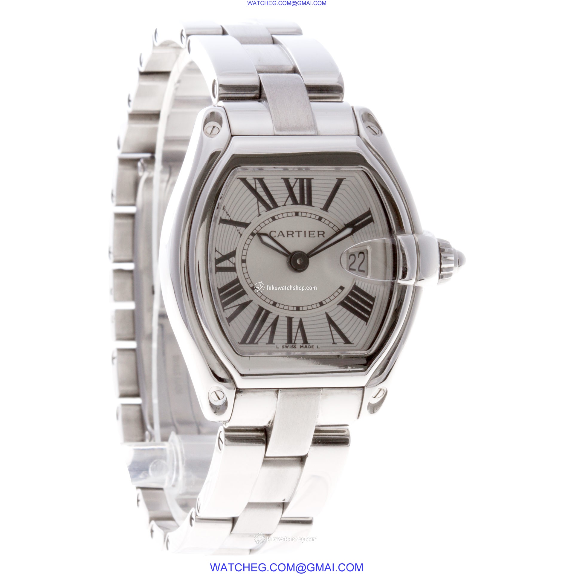 Cartier 2675 Roadster Quartz Female Stainless Steel 4