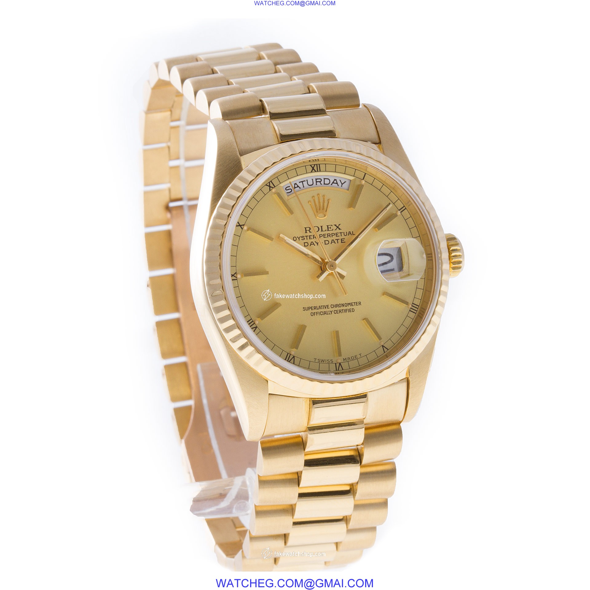 Rolex 18238 Day-Date Automatic Male 18k yellow gold 4