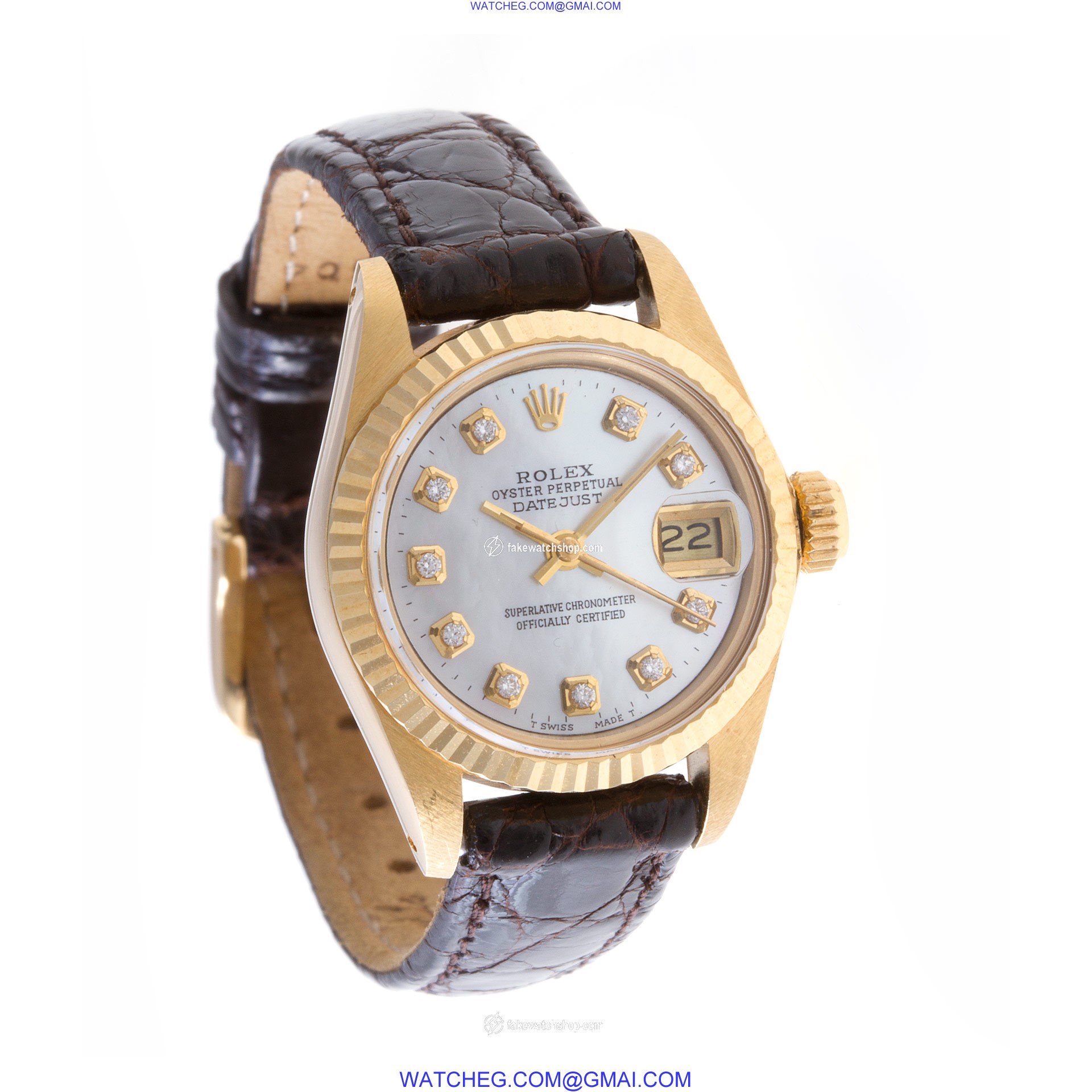 Rolex 6917 Datejust Automatic Female 18k yellow gold 4