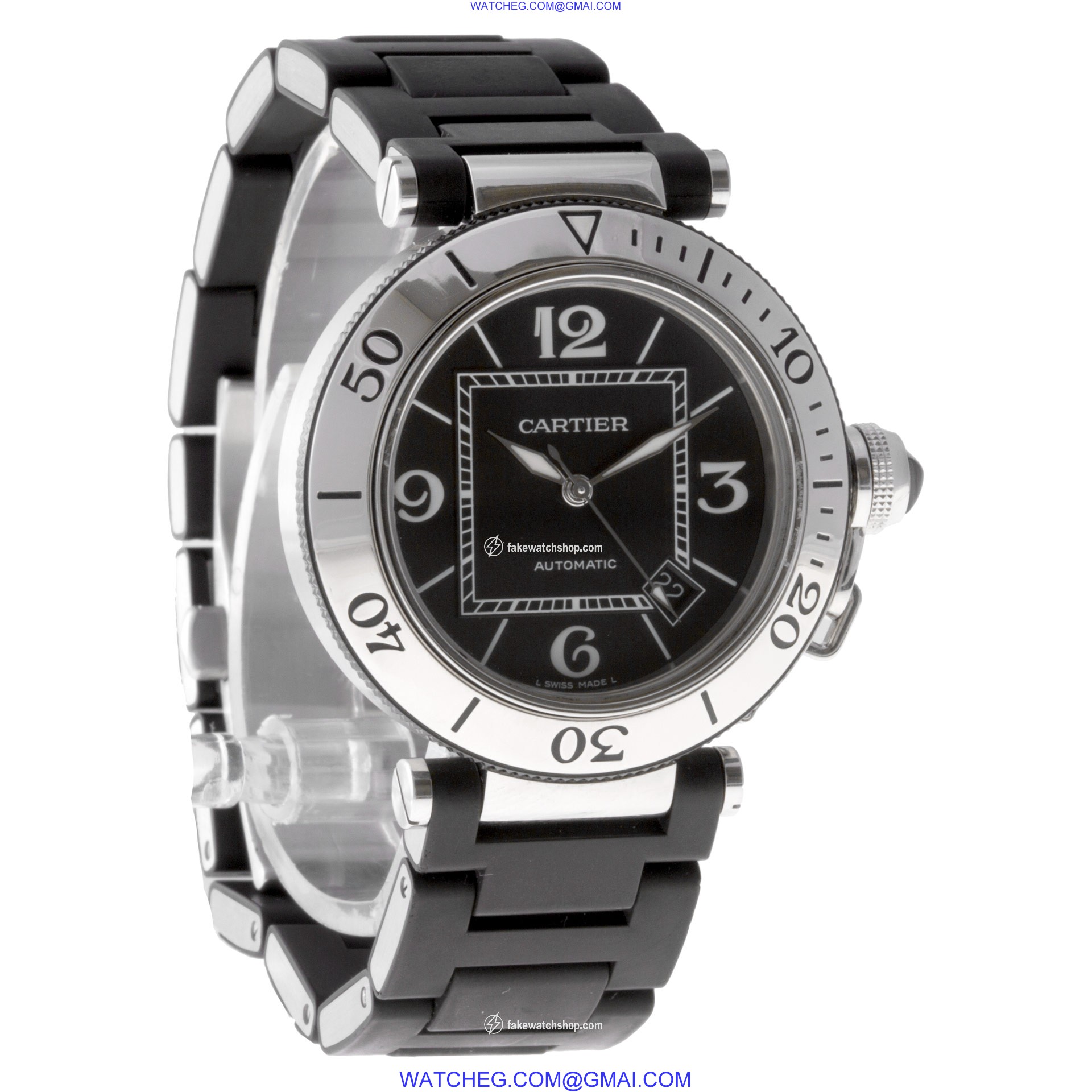 Cartier W31077U2 Pasha Automatic Unisex Stainless Steel 4