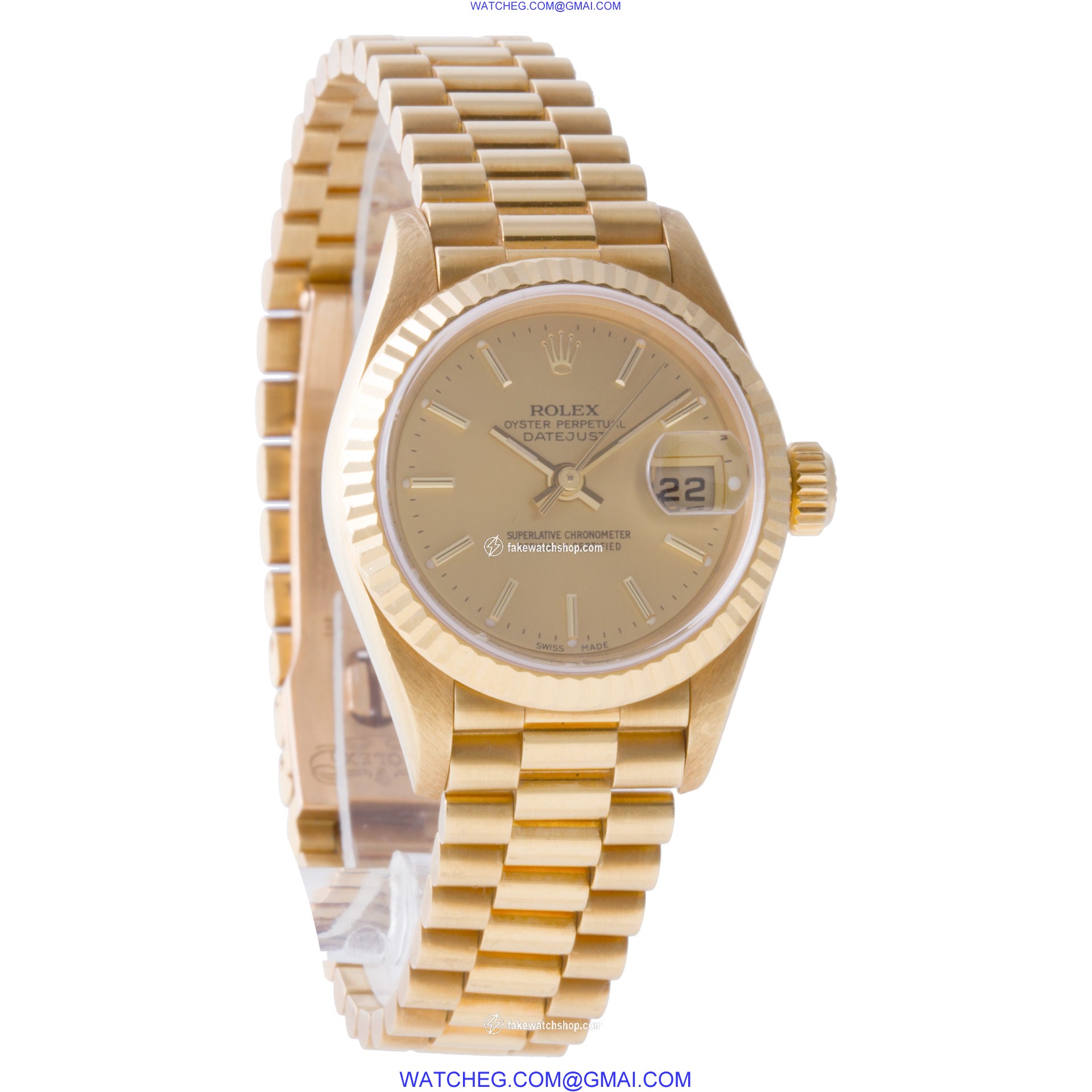 Rolex 79178 Datejust Automatic Female 18k yellow gold 4