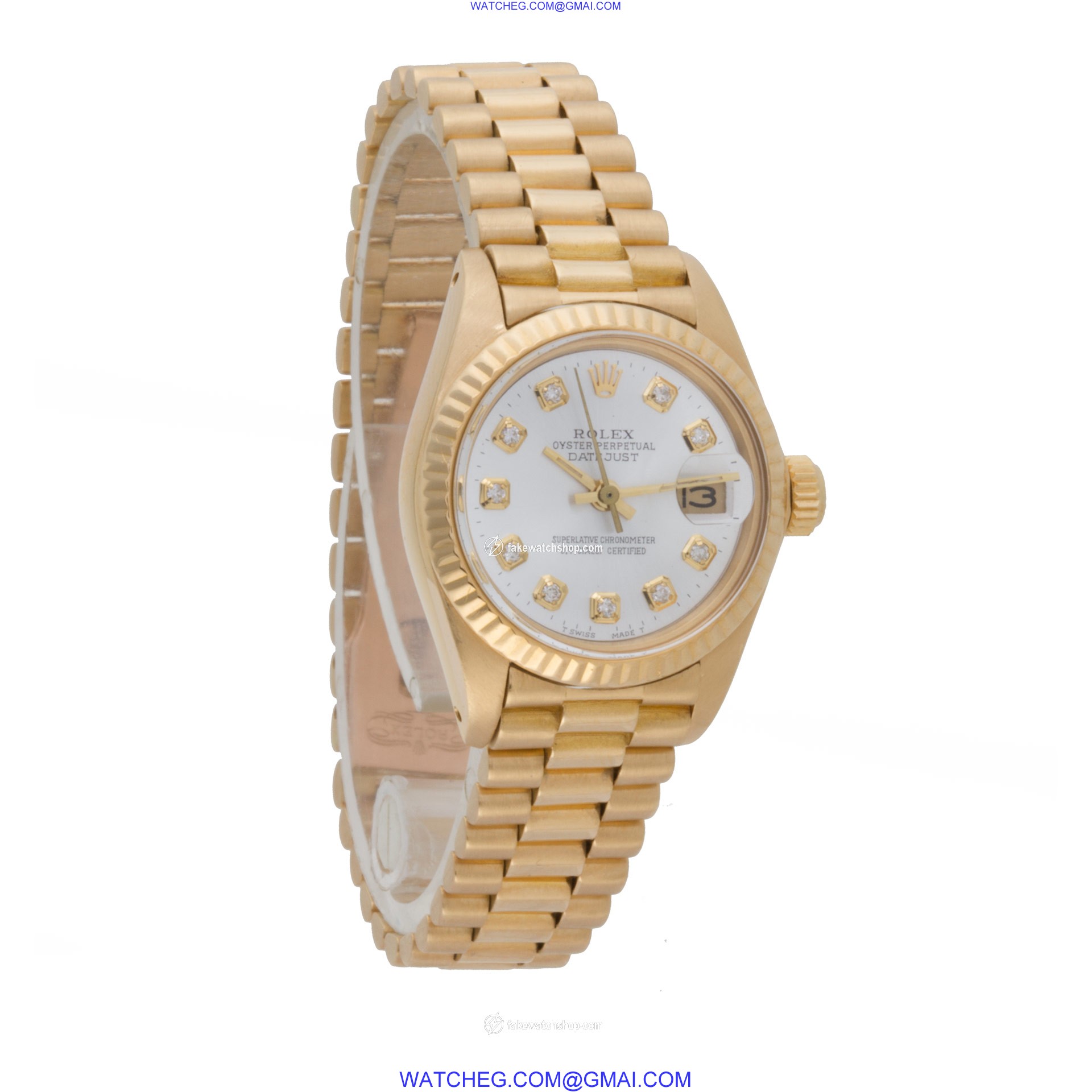 Rolex 6927 Datejust Automatic Female 18k yellow gold 4
