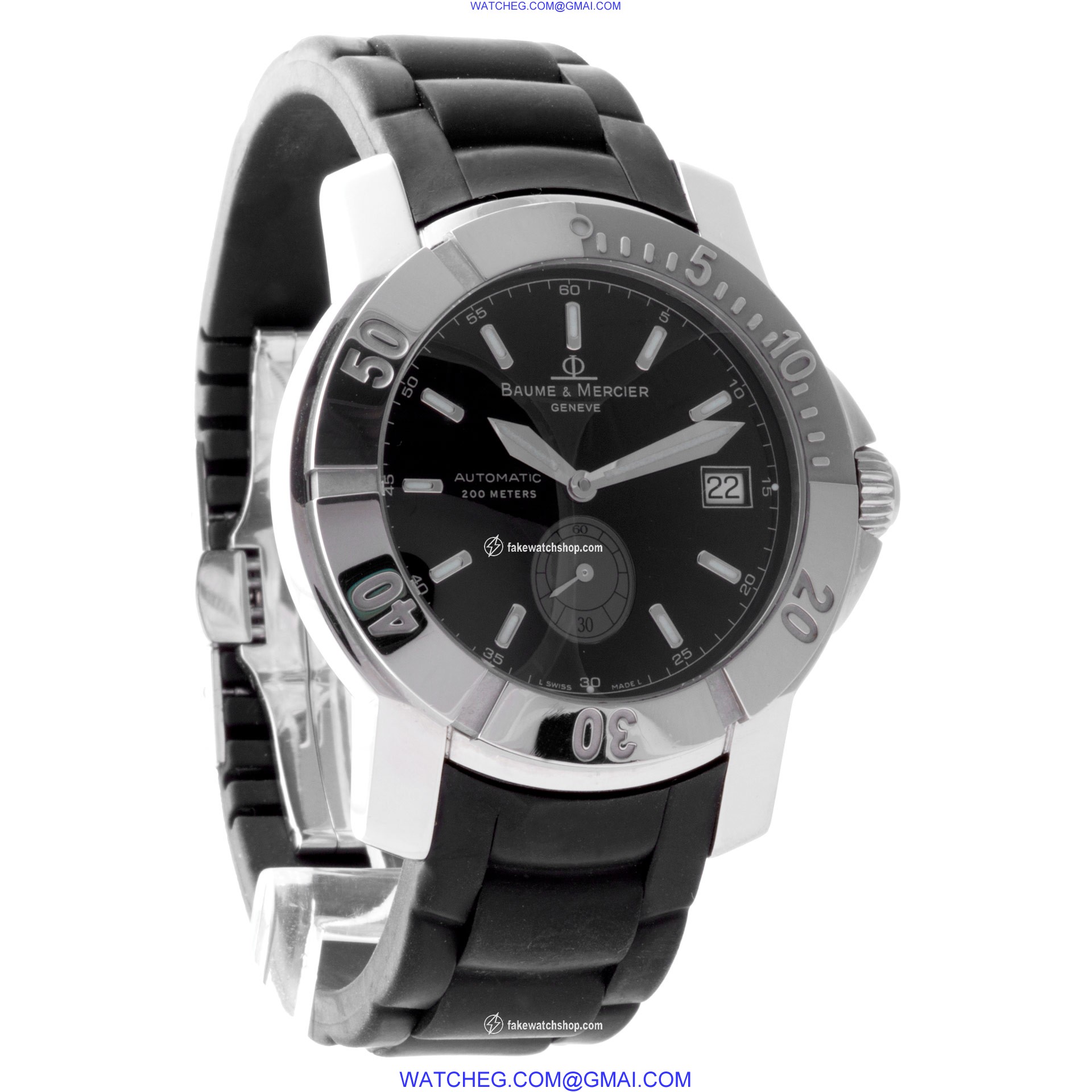 Baume & Mercier moa08123 Capeland Automatic Unisex Stainless Steel 4