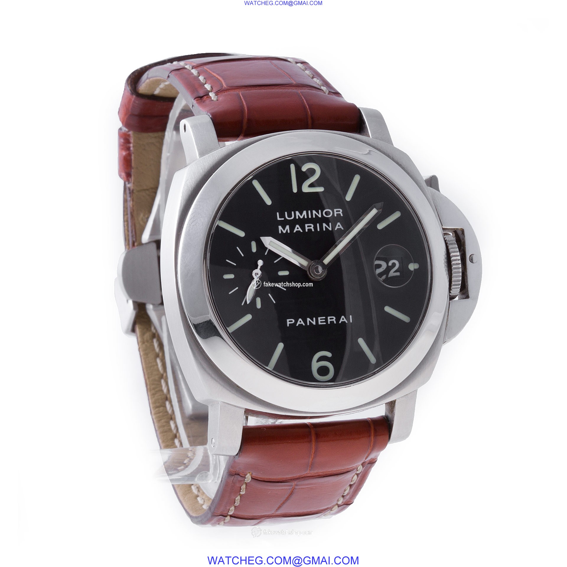 Panerai PAM00048 Luminor Automatic Male Stainless Steel 4