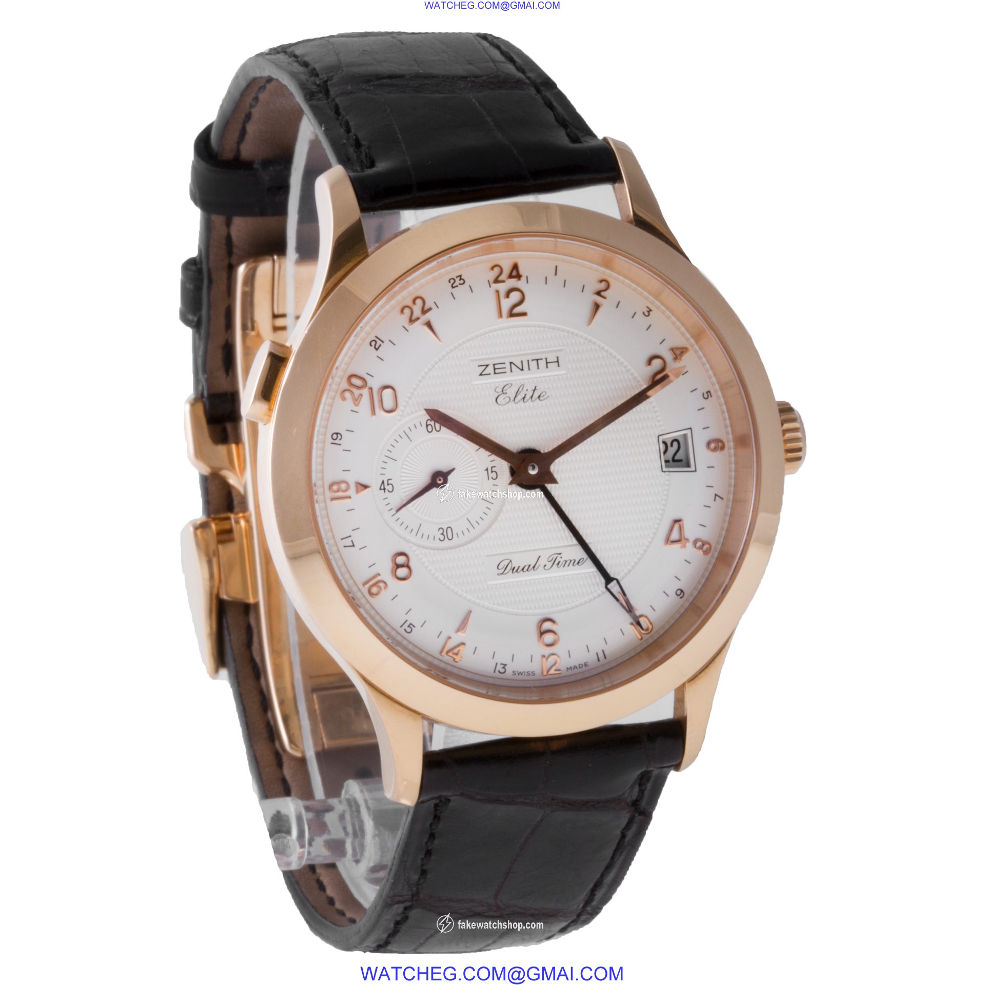 Zenith 35.1125.682 Elite Automatic Male 18k yellow gold 4