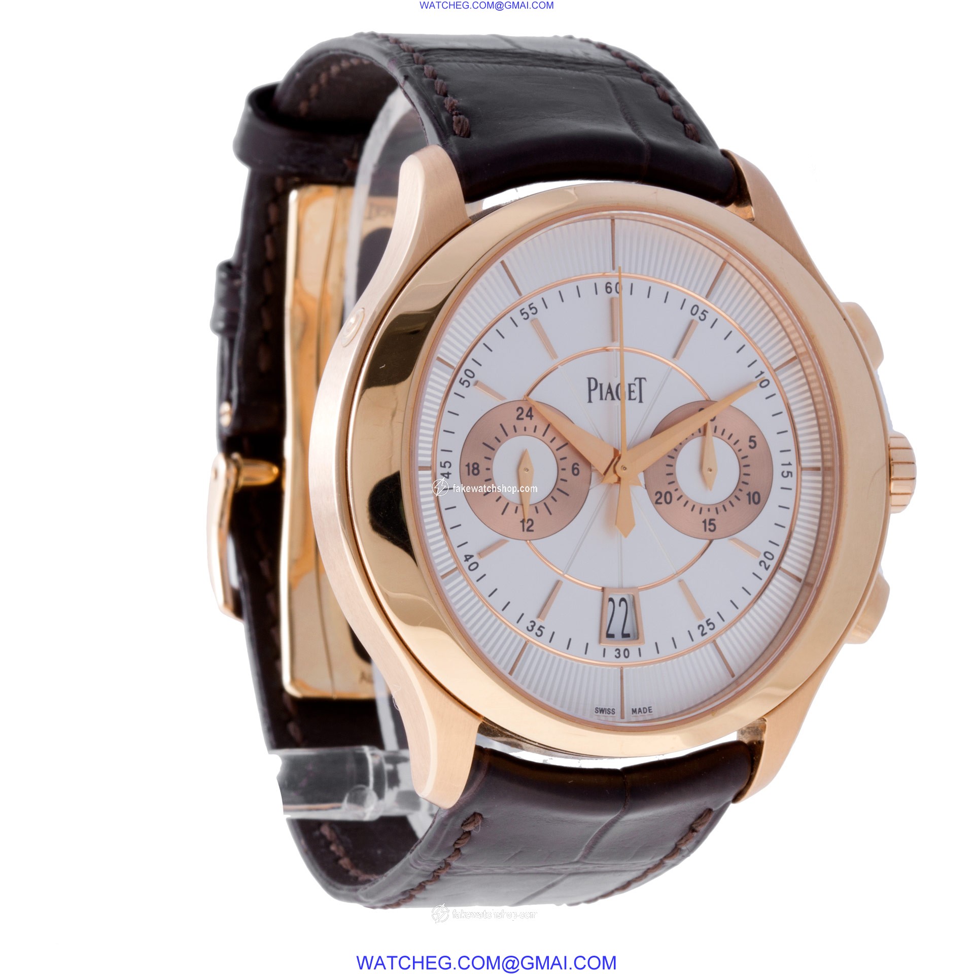 Piaget GOA37112 Gouvernour Automatic Male 18k rose gold 4