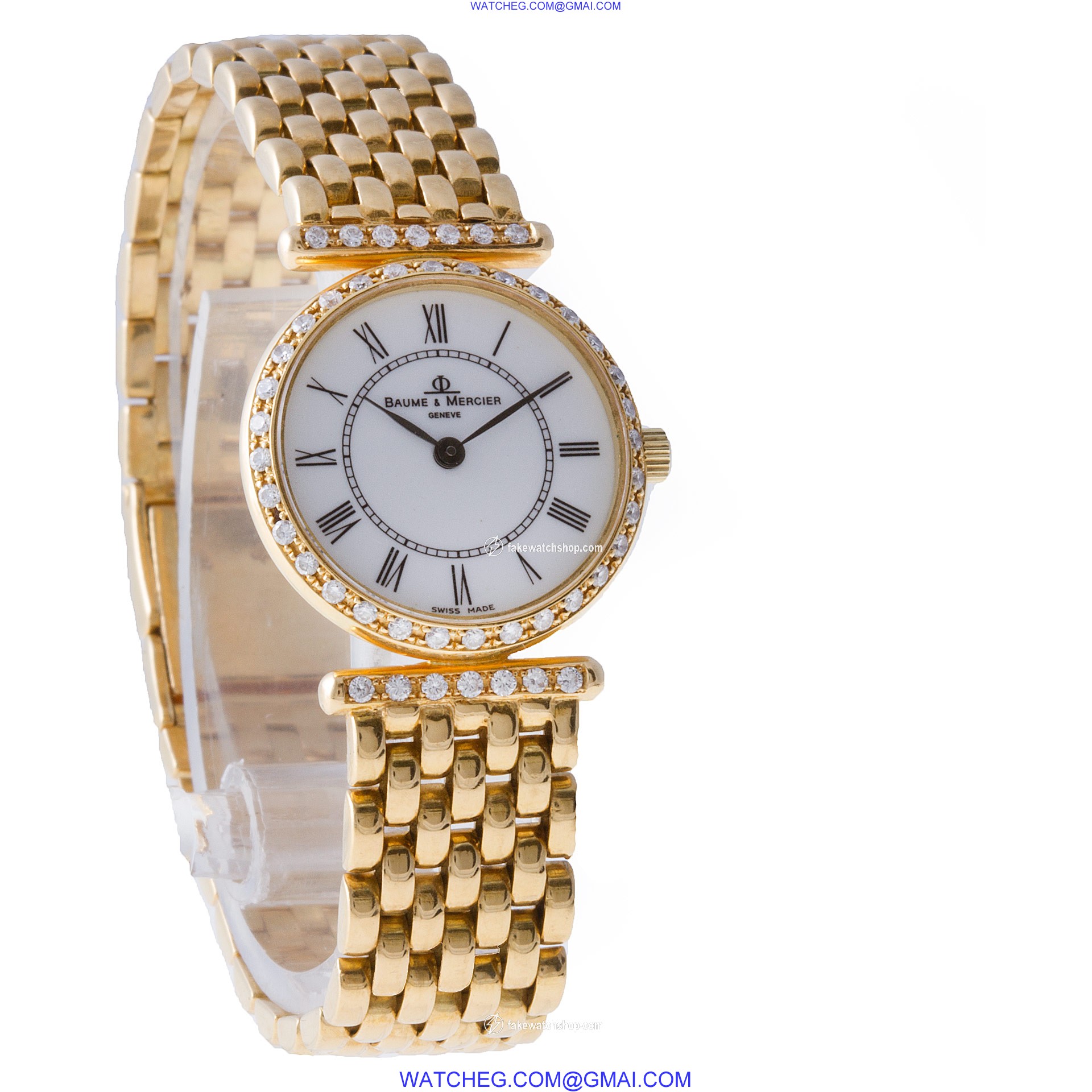Baume & Mercier Baume & Mercier 340 Classic Quartz Female 18k yellow gold 4