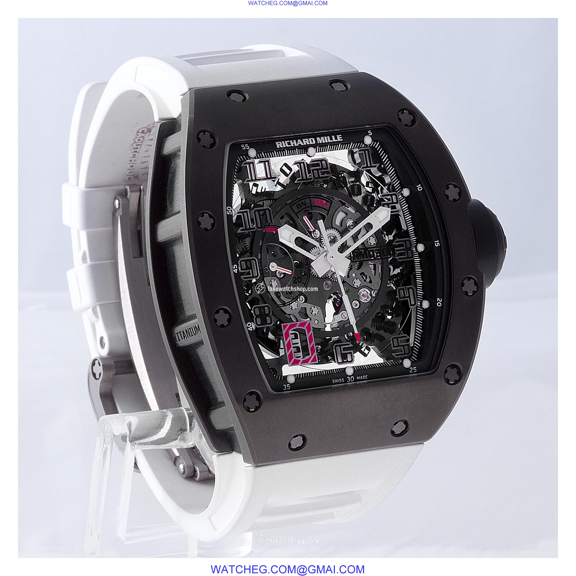 Richard Mille rm030 am ti/294 RM030 Automatic Male Titanium 4