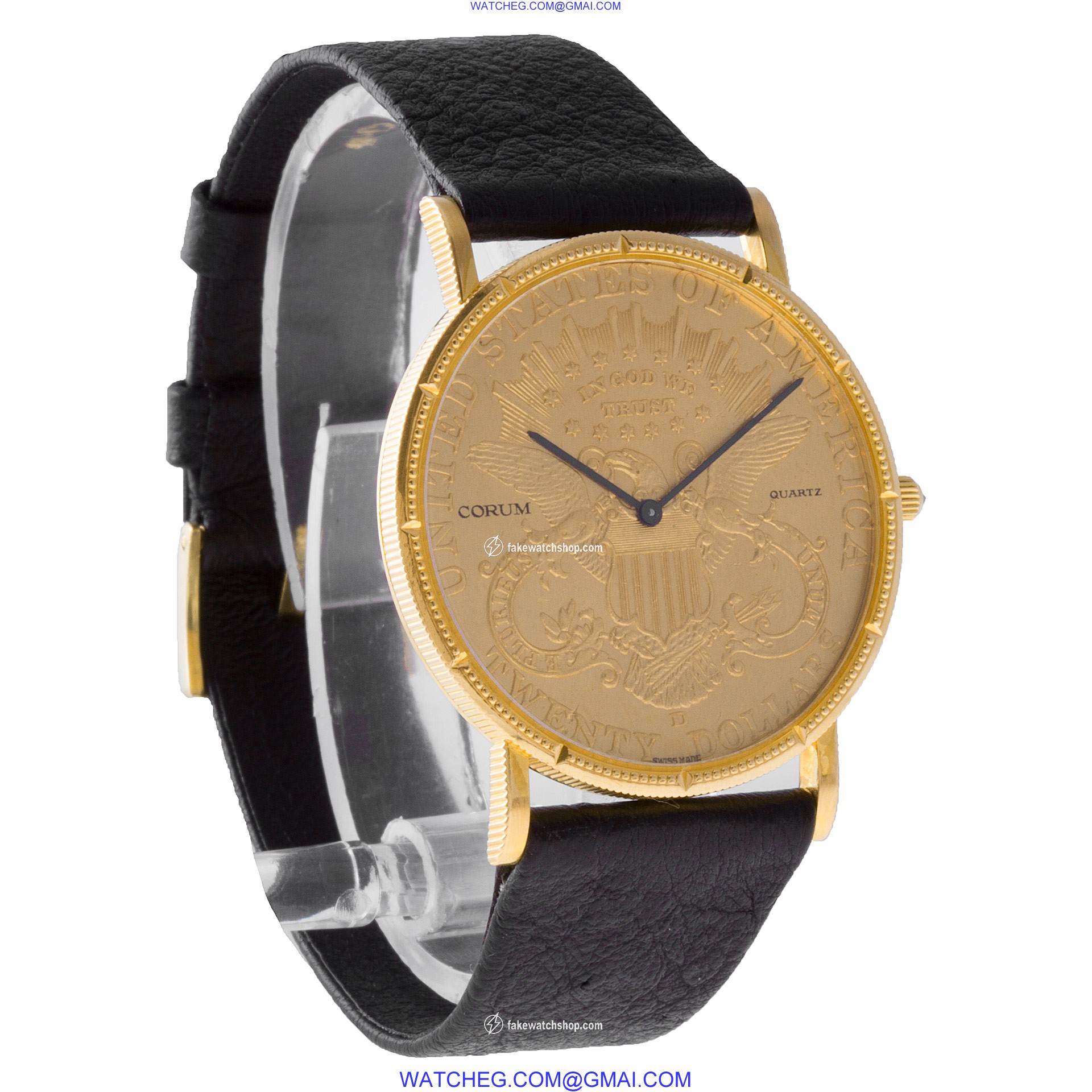 Corum CT32892 $20 Coin Quartz Male 18k Yellow Gold 4