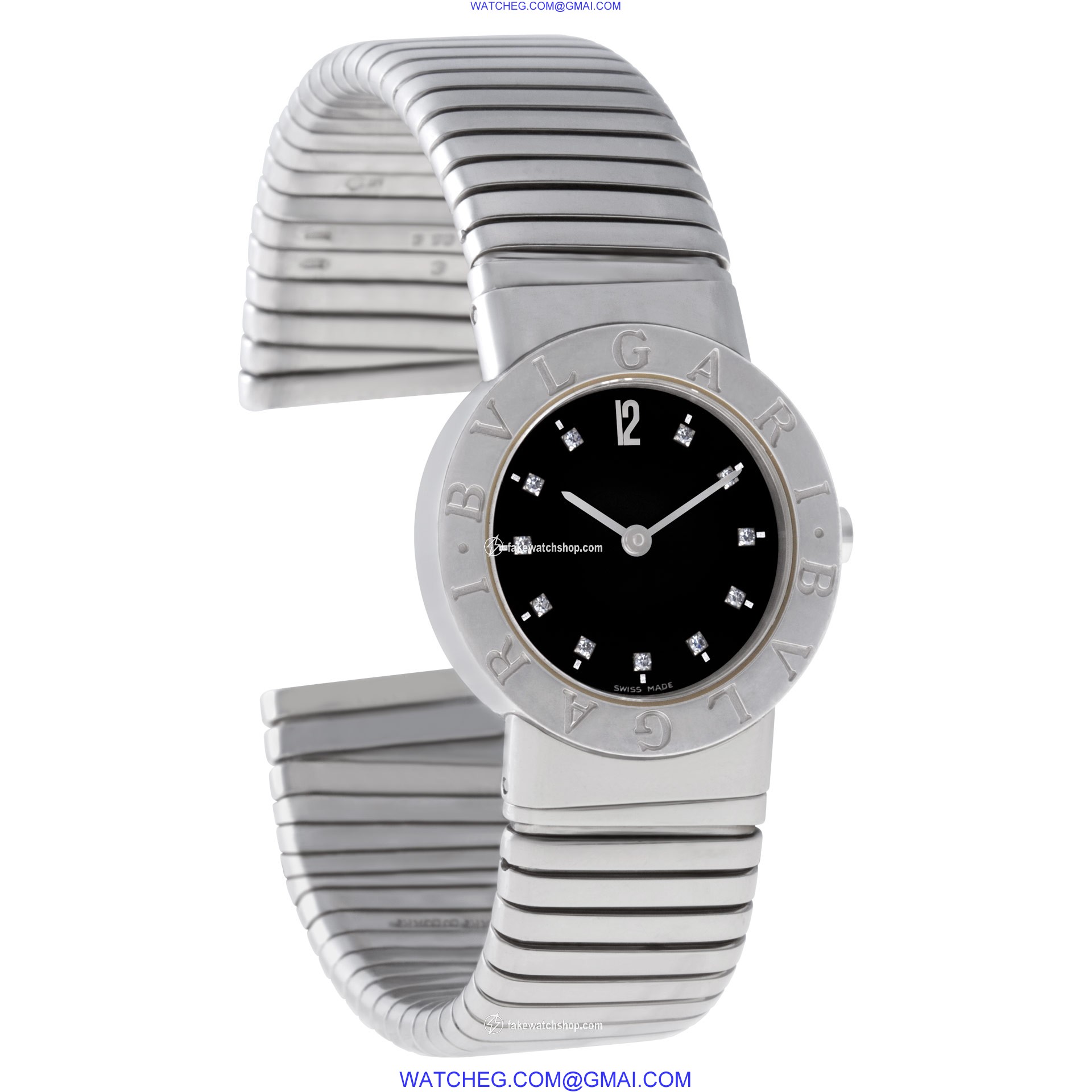 Bvlgari BB262TS Tubogas Quartz Female Stainless Steel 4