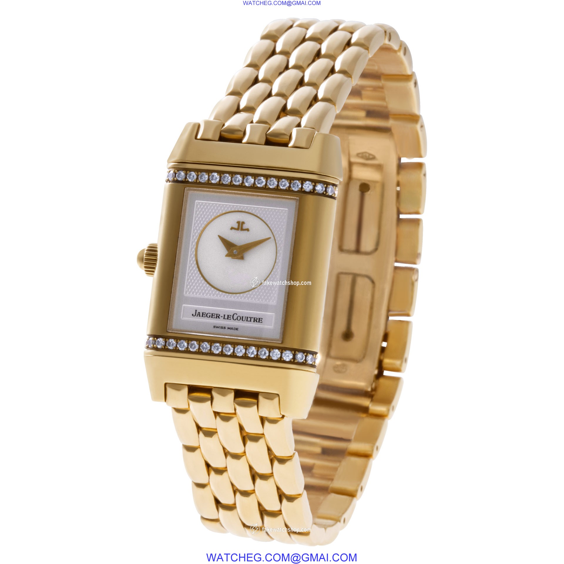 Jaeger LeCoultre 266.1.44 Reverso Duetto Duo Manual Female 18k yellow gold 4