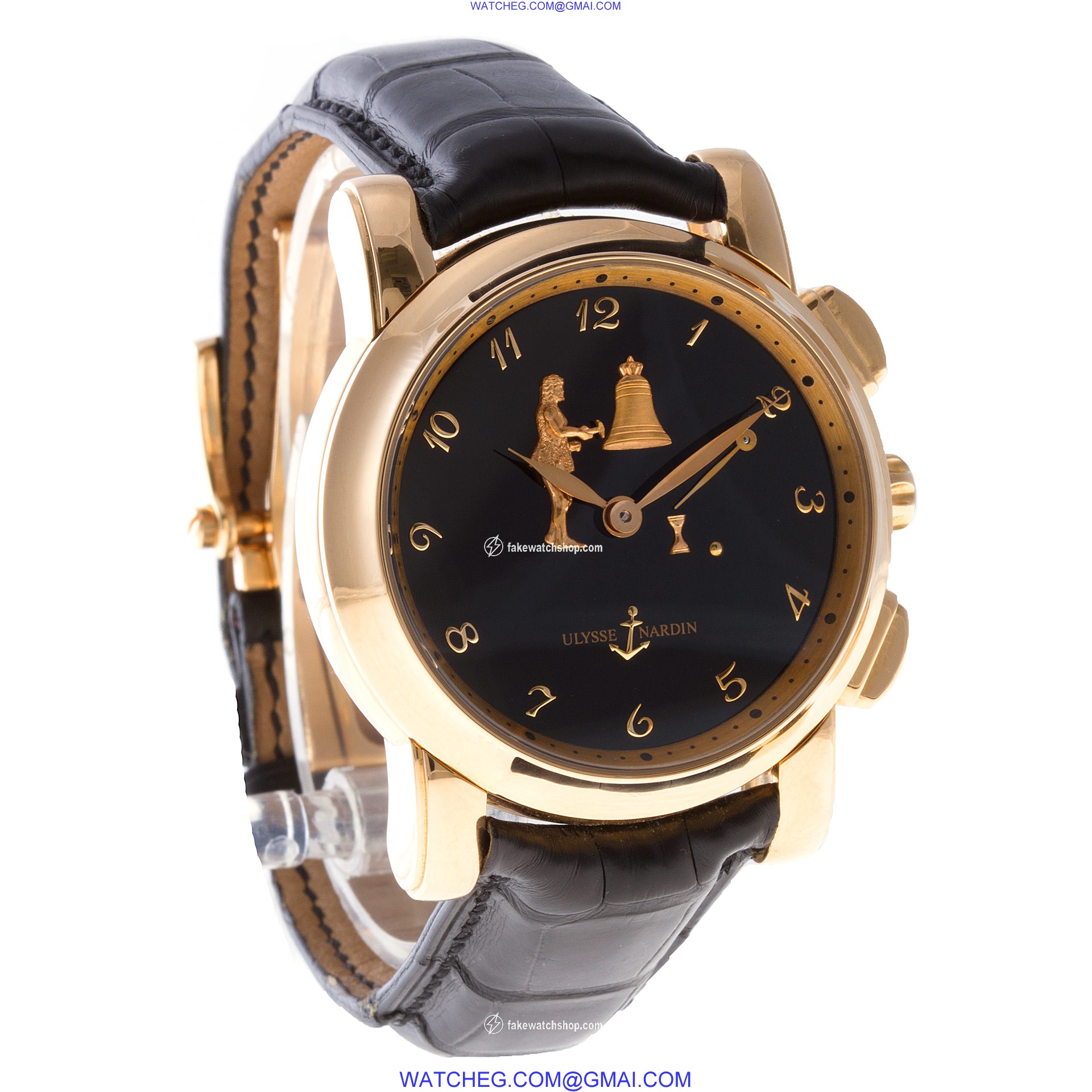 Ulysse Nardin 6106-103 Hourstriker Automatic Male 18k rose gold 4