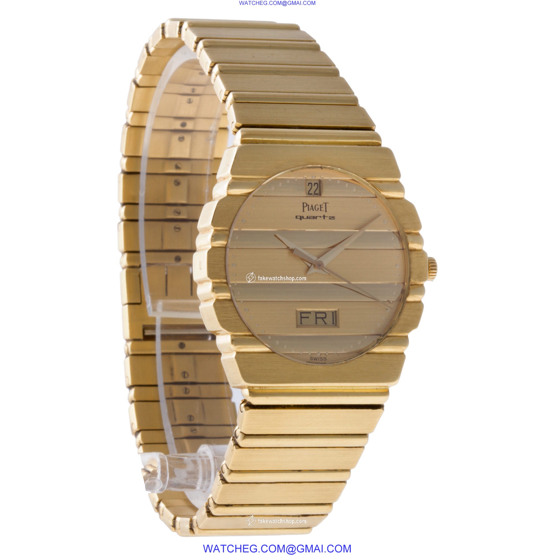 Piaget 15562C701 Polo Quartz Male 18k Yellow Gold 4